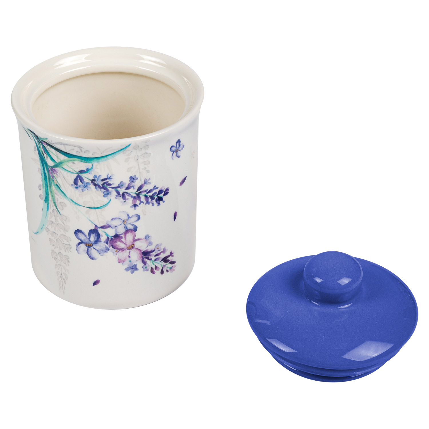 Банка для сыпучих продуктов DOMEO «Лаванда-2» 480 мл