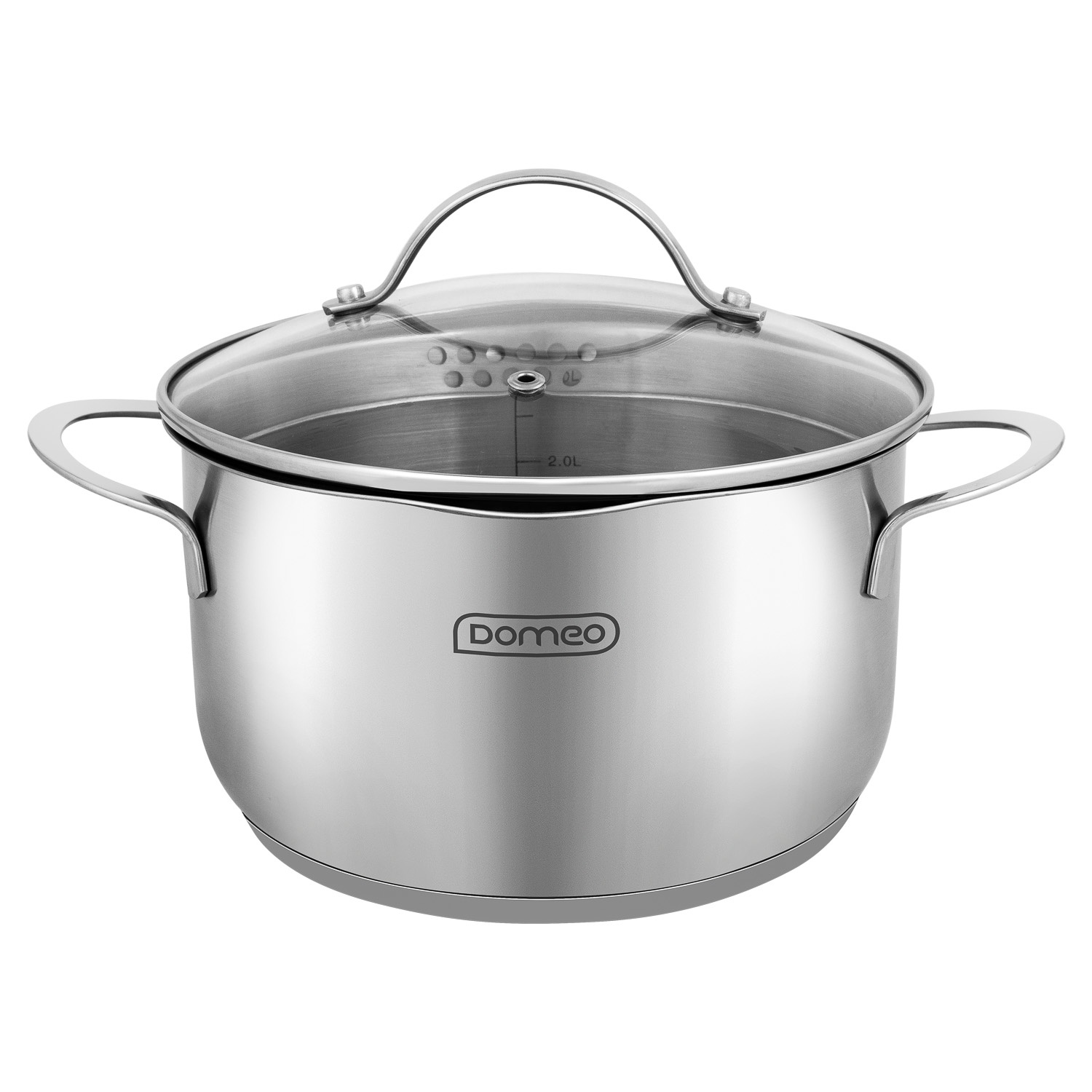 Кастрюля DOMEO Queen 4,7 л с крышкой