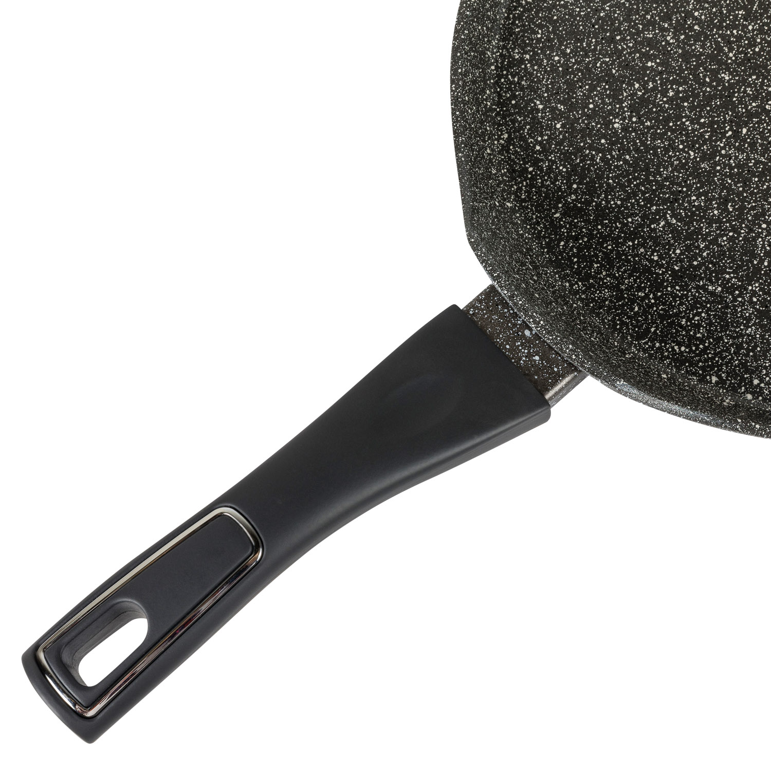 Сковорода блинная DOMEO «Серый мрамор» 22 см