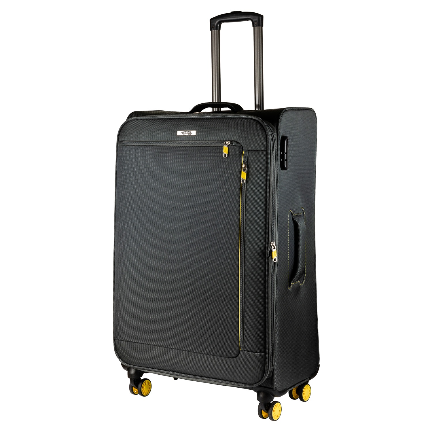 Чемодан тканевый Selecta travel большой L 77 см, 3,5 кг