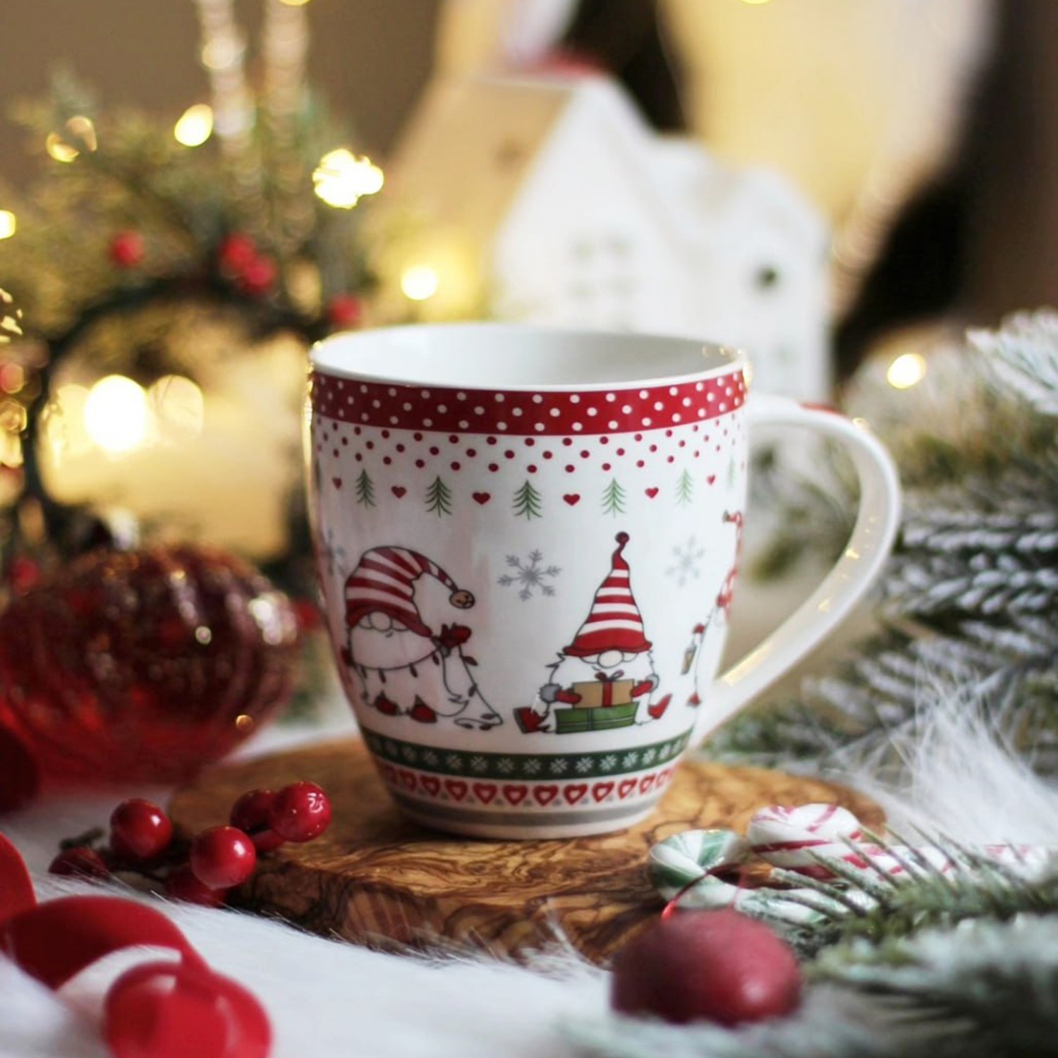 Кружка Selecta Christmas 495 мл в ассортименте