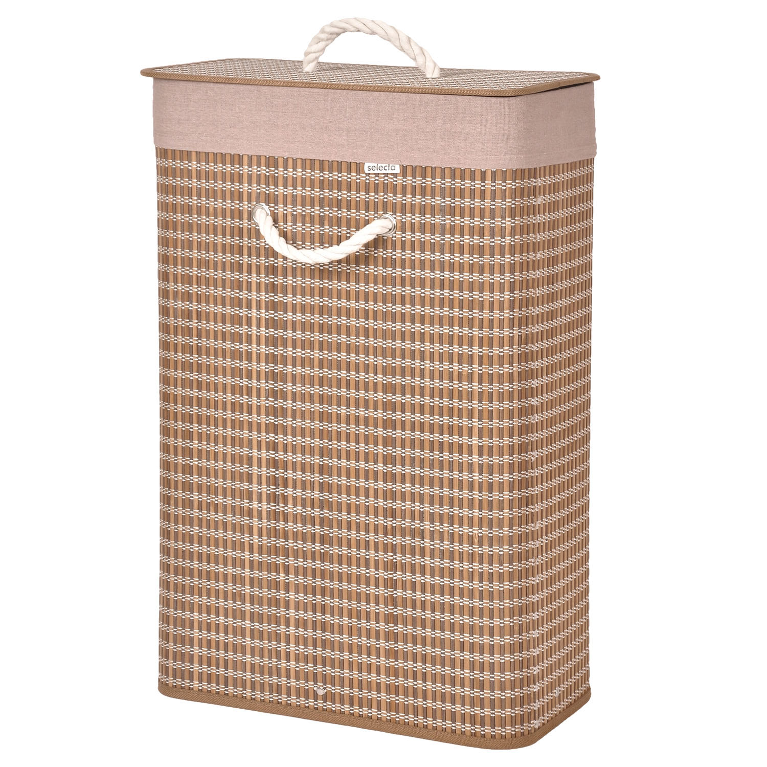 Корзина для белья Selecta 40x22x60 см