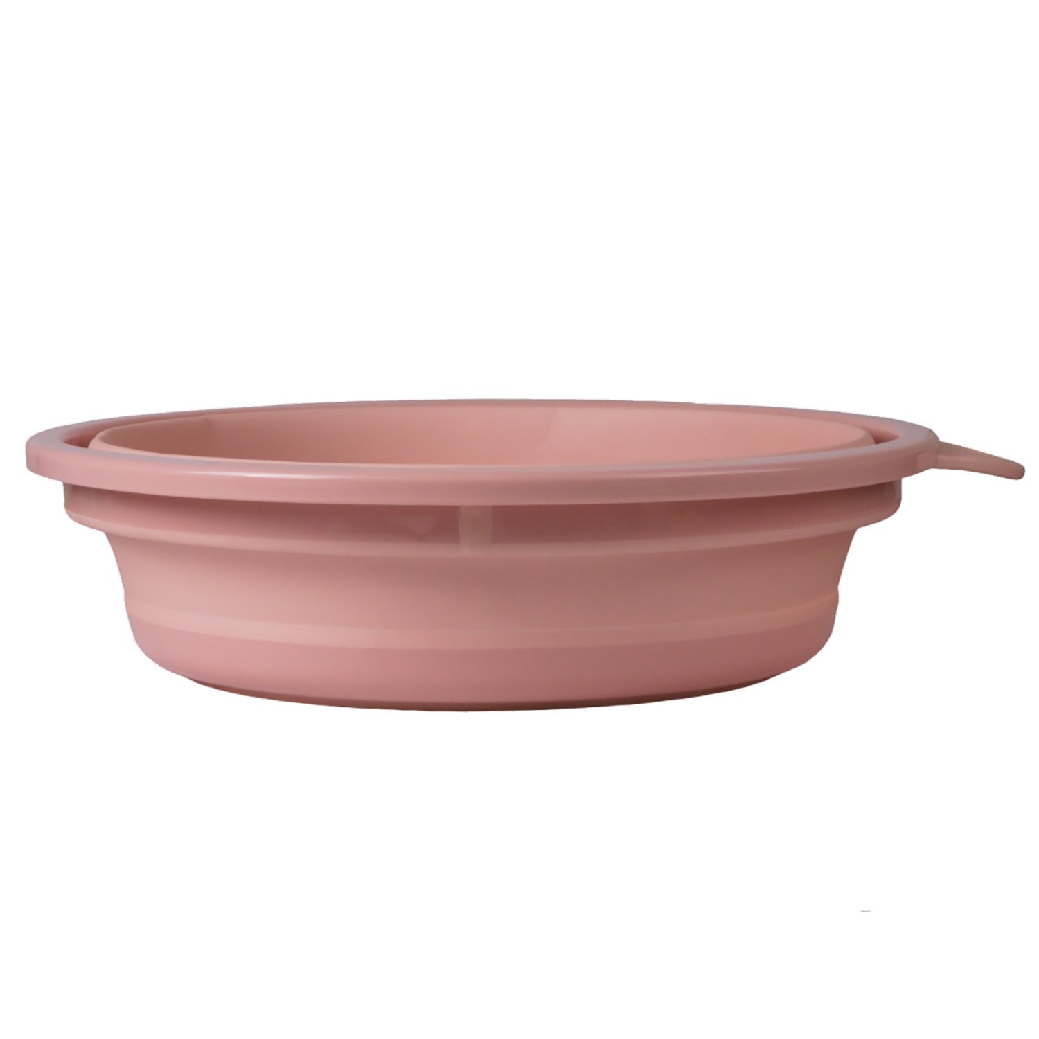 Таз складной Selecta 13 л персикового цвета