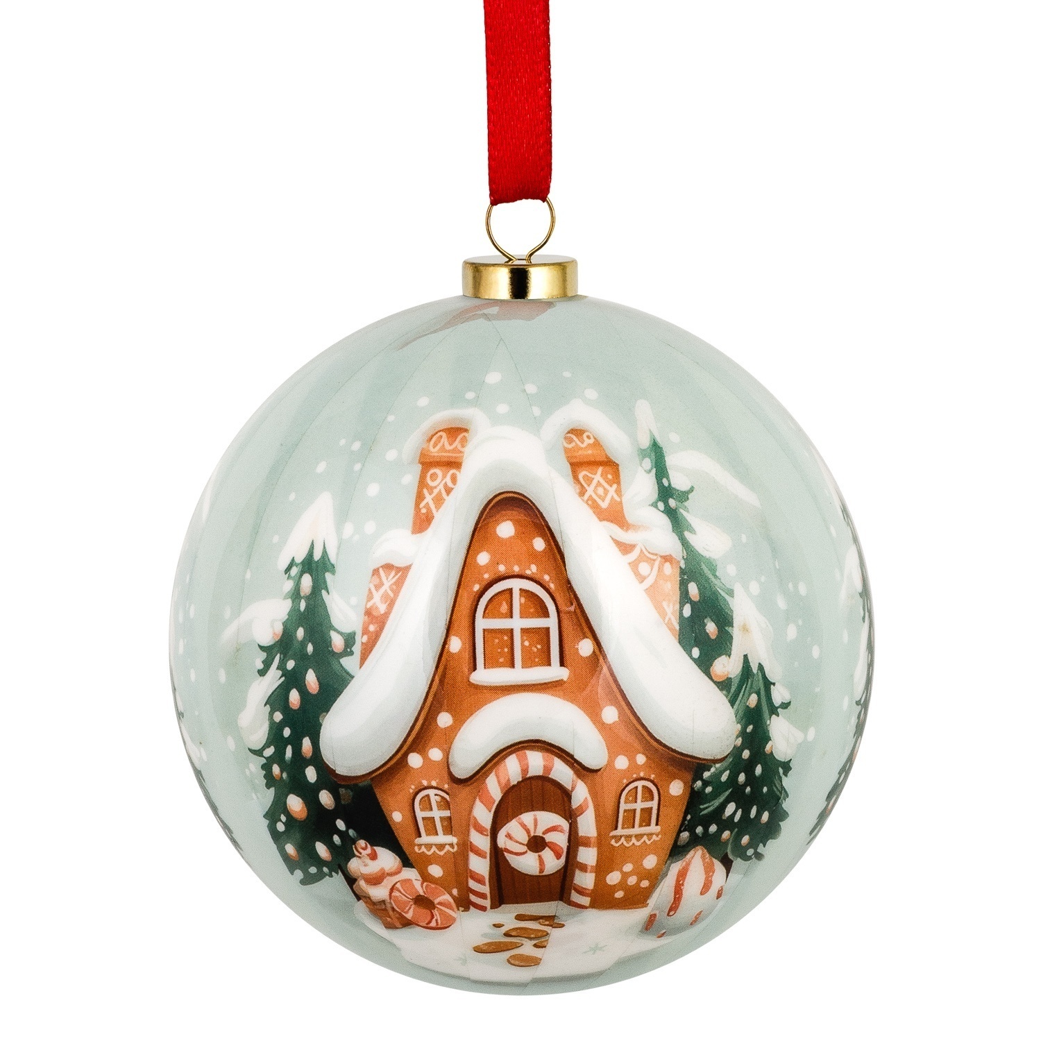Набор ёлочных шаров Selecta Christmas 7,5 см 3 шт.