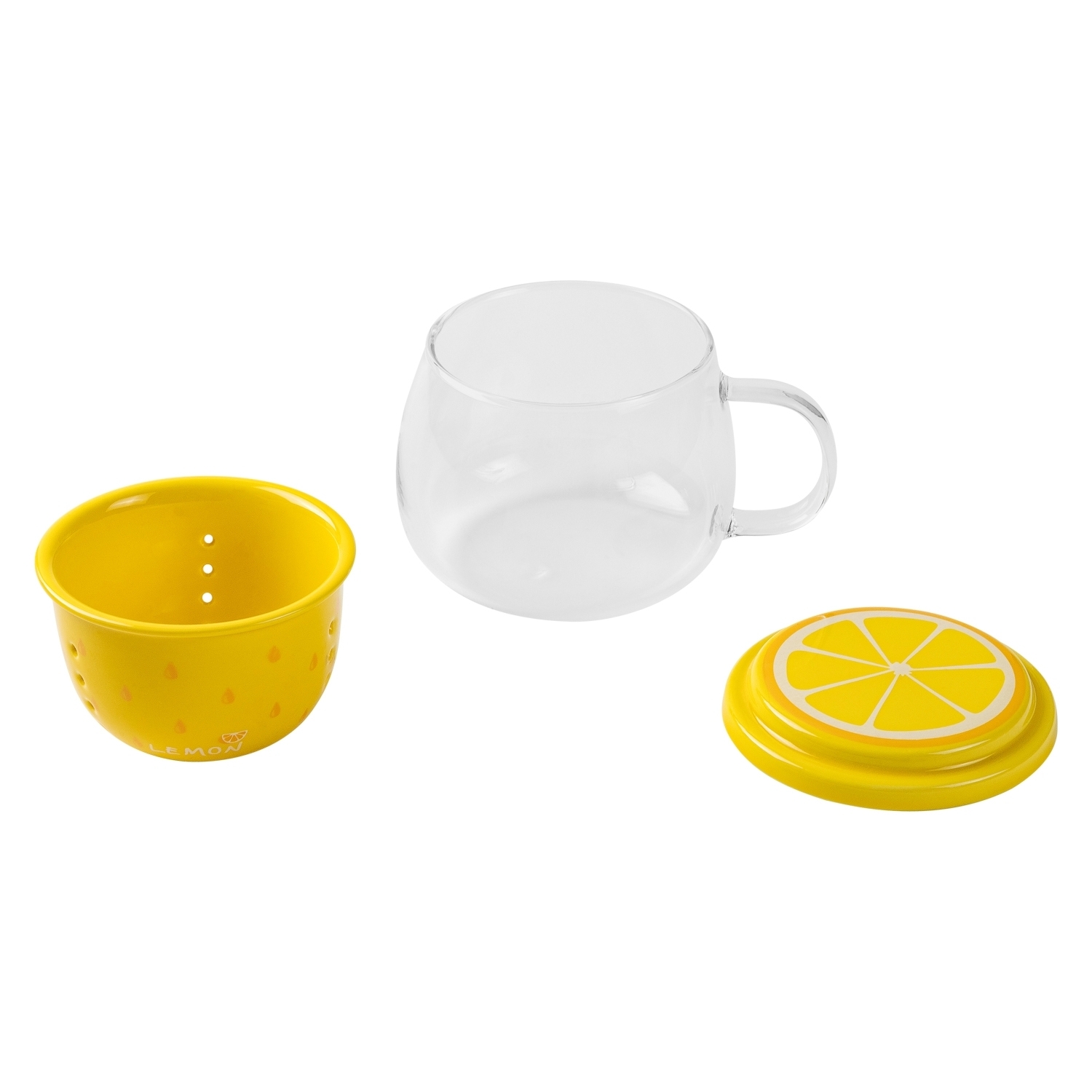 Кружка заварочная DOMEO 400 мл цвет в ассортименте