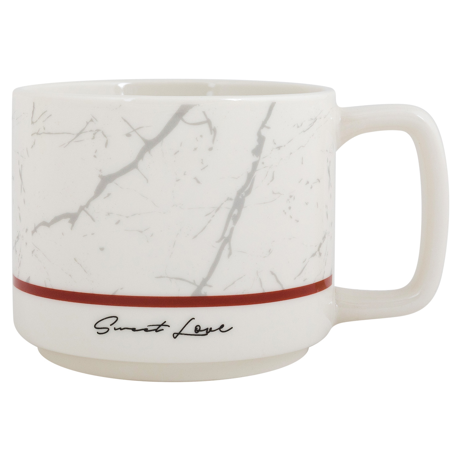 Набор кружек на подставке DOMEO 4 шт. 330 мл