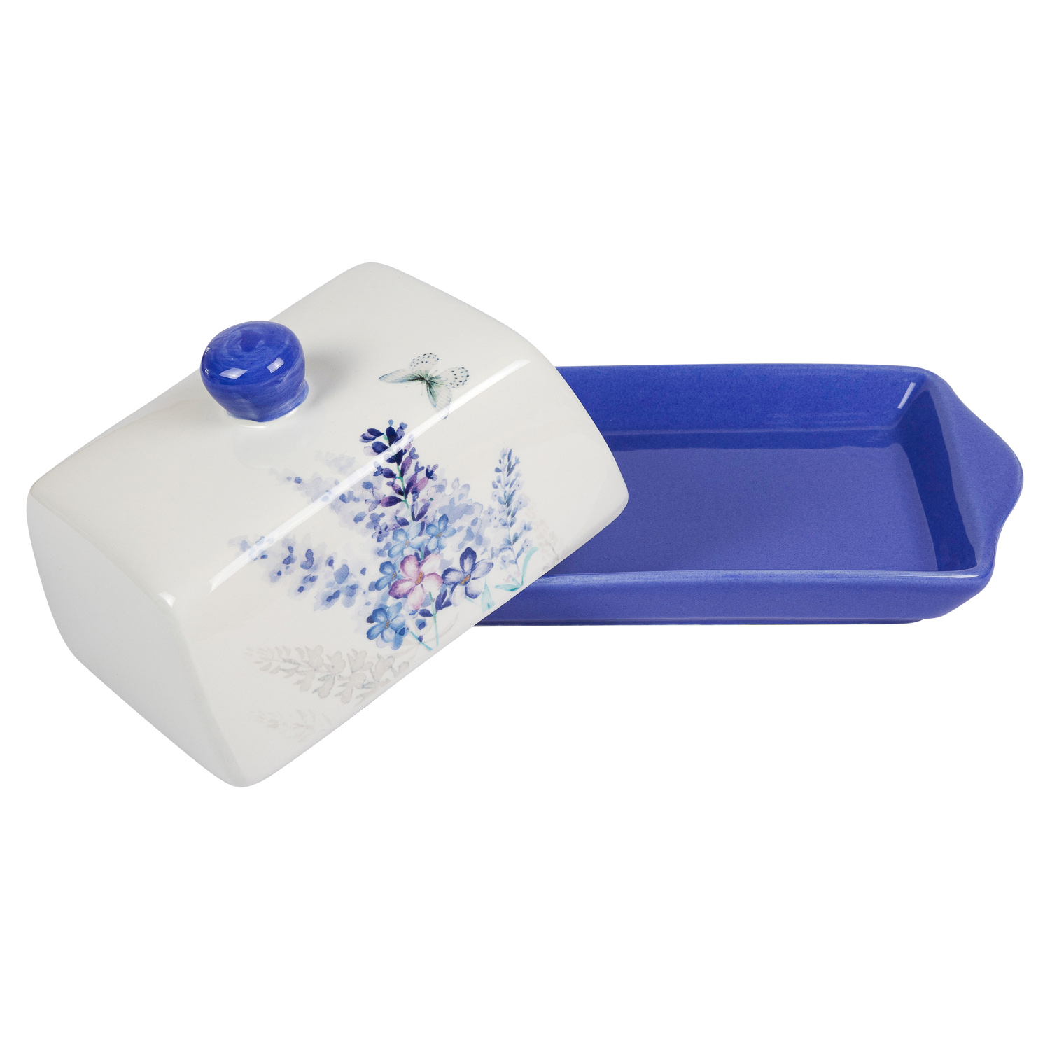 Масленка с крышкой DOMEO «Лаванда»