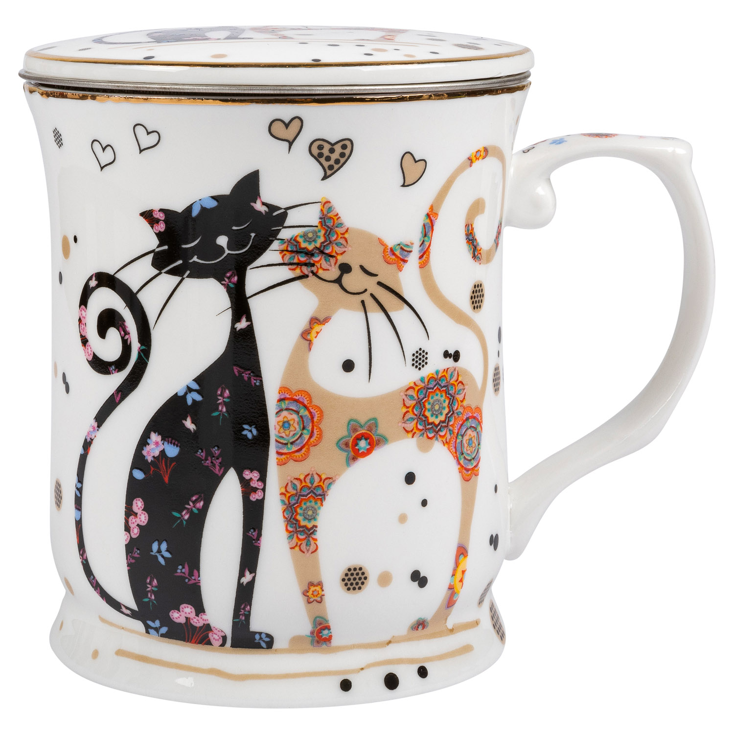 Кружка заварочная с ситом DOMEO 400 мл