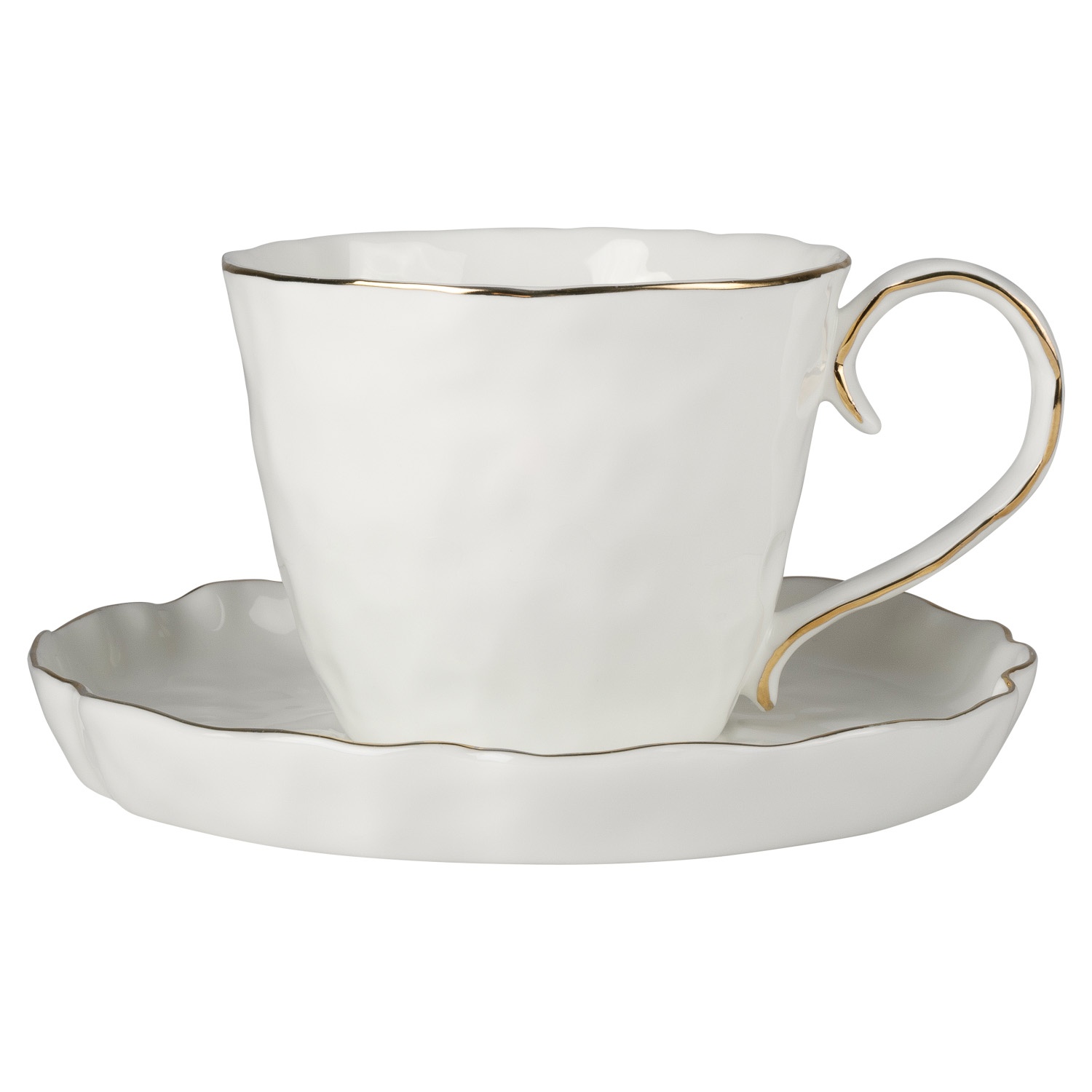 Чашка с блюдцем DOMEO «Облачко» 250 мл