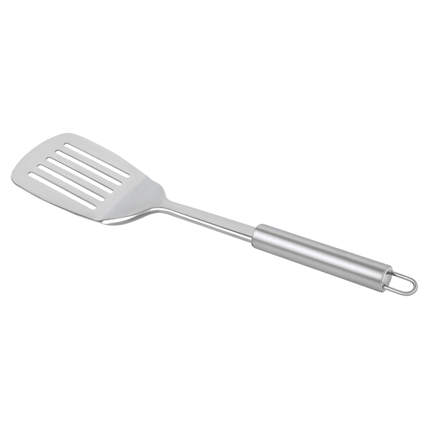 Лопатка с прорезями DOMEO «Классика» 34 см из нержавеющей стали