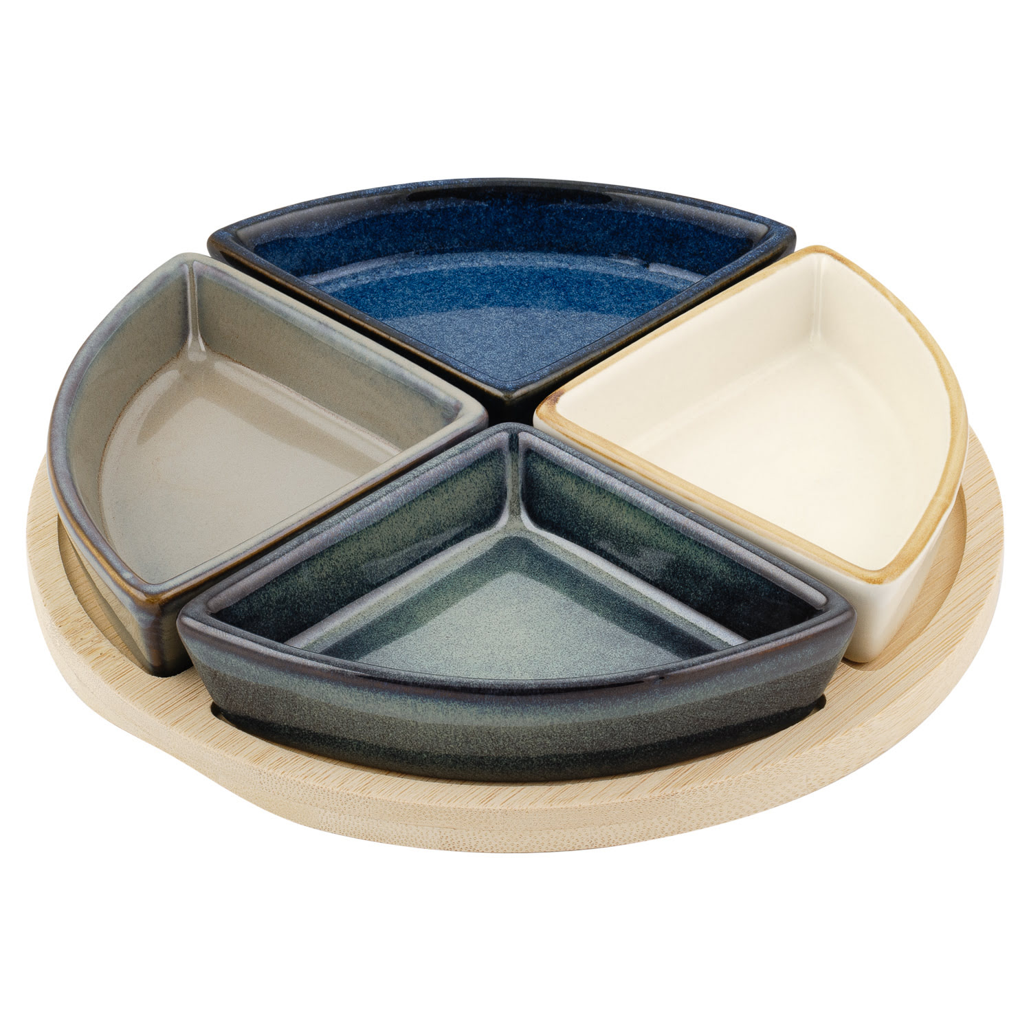 Менажница керамическая DOMEO на 4 секции