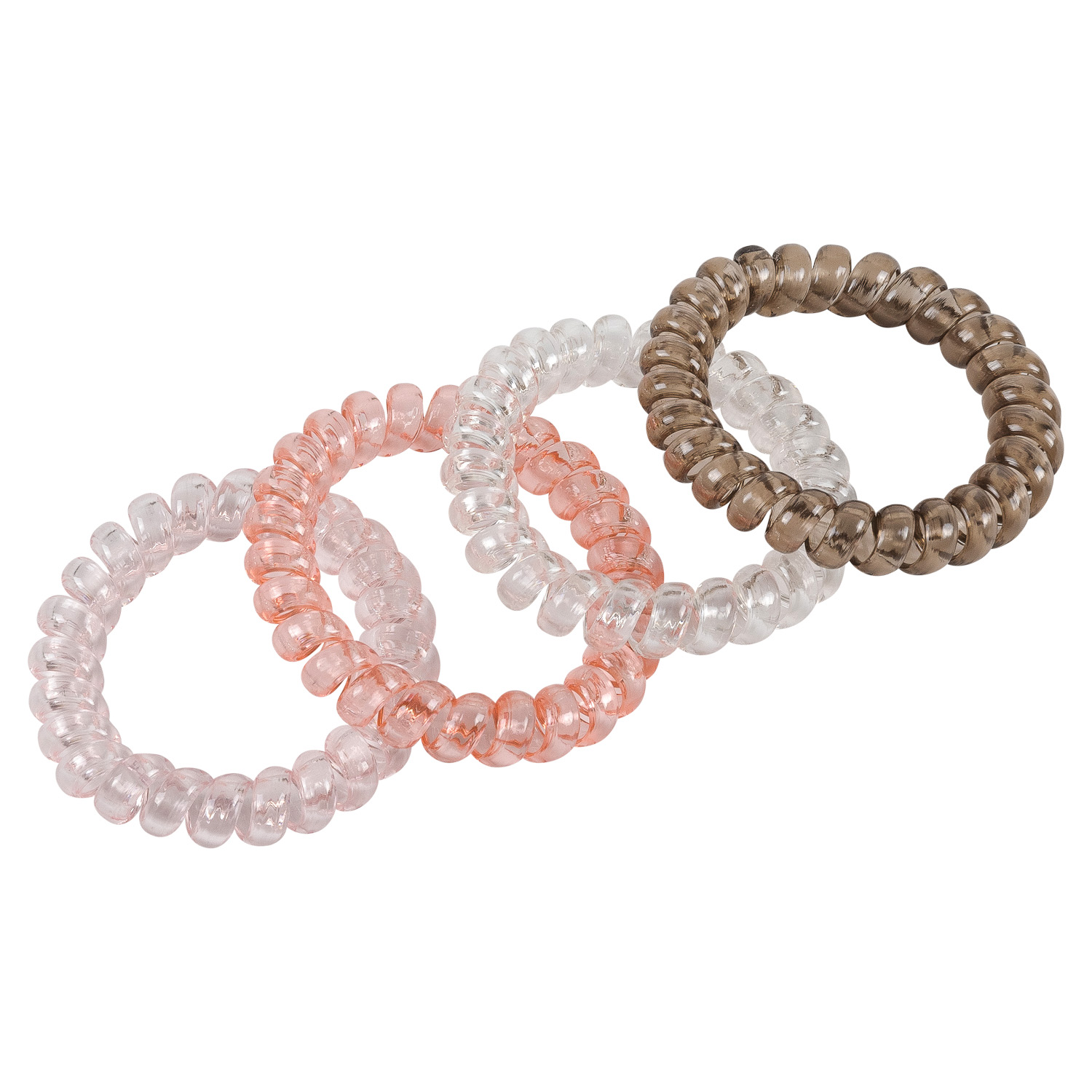 Набор резинок для волос Selecta 4 шт. цвет в ассортименте