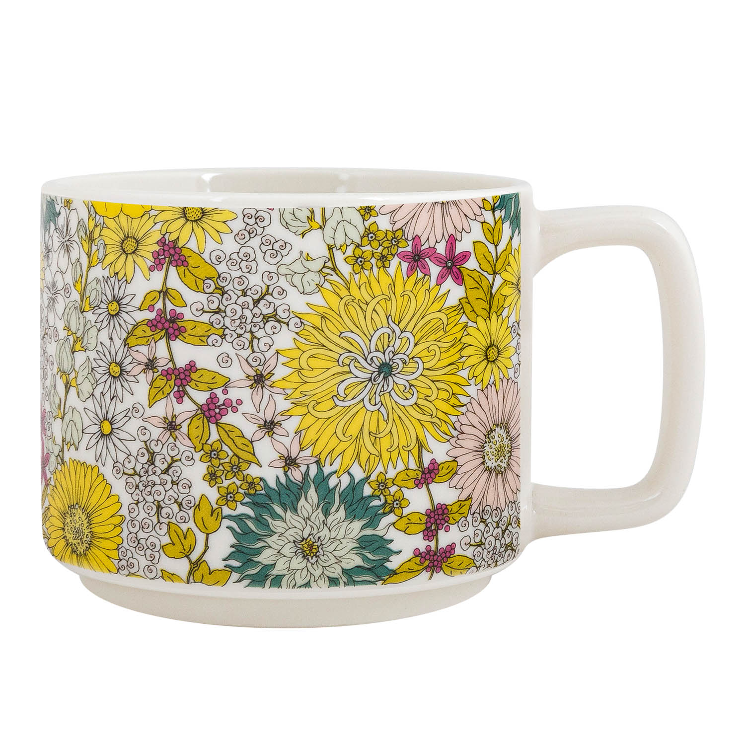 Набор кружек на подставке DOMEO 4 шт. 330 мл