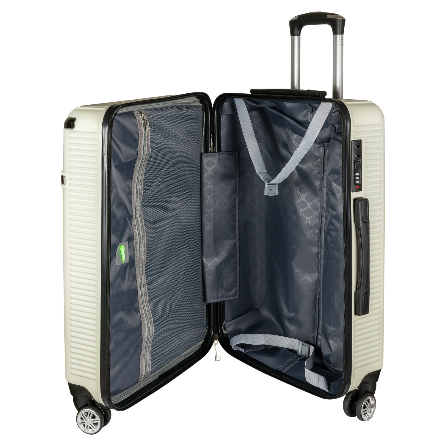Чемодан Selecta travel 70x48x30 см белого цвета