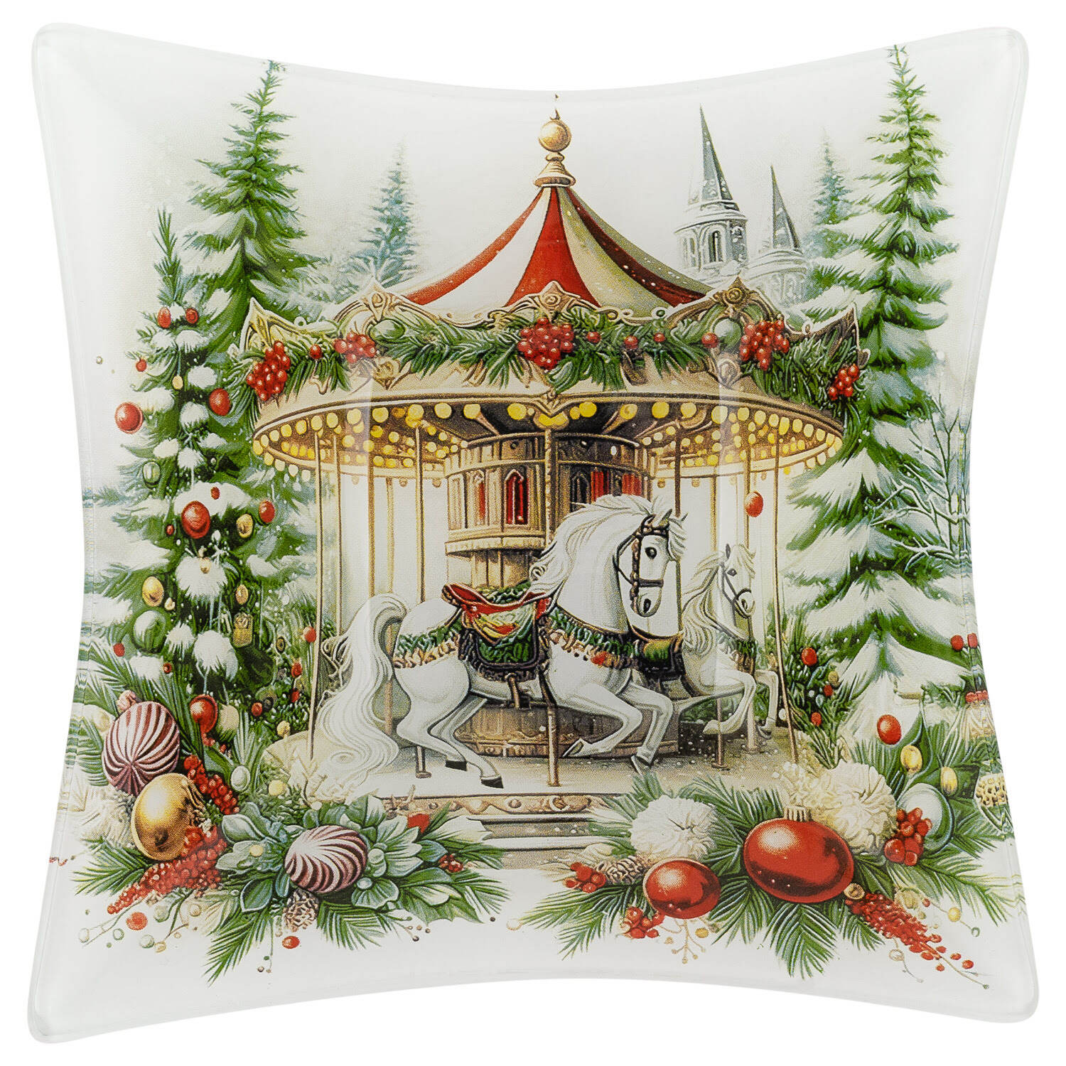 Салатник Selecta Christmas «Снежная карусель»