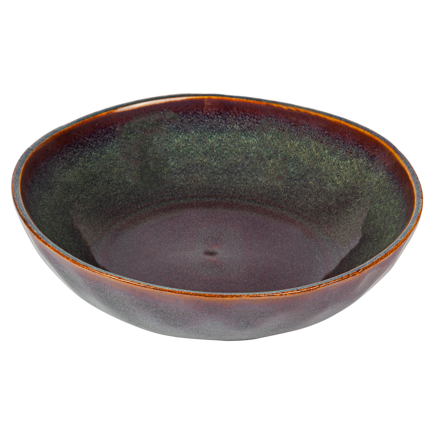 Тарелка глубокая DOMEO «Органик темный» 18,5 см