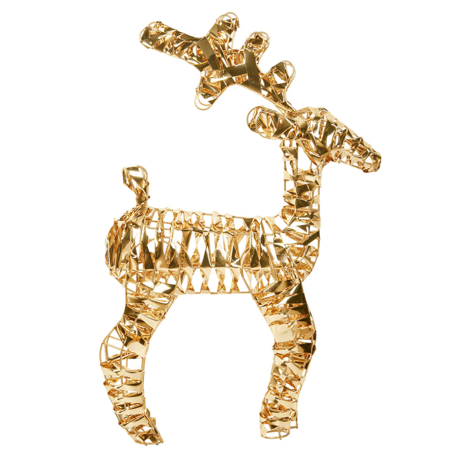 Светильник новогодний Selecta Christmas "Олень" 30x10х50  см, на батарейках с подсветкой