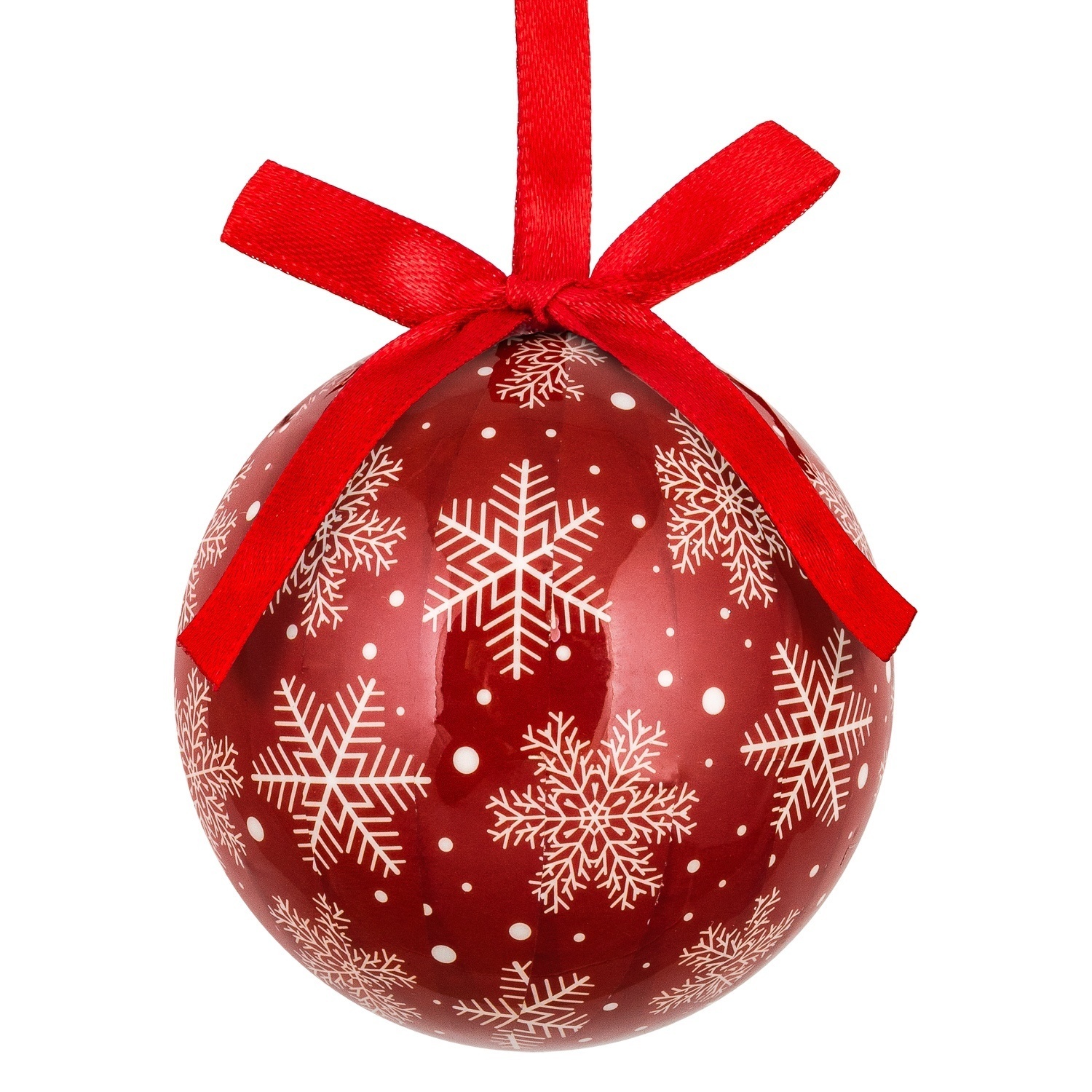 Набор ёлочных шаров Selecta Christmas 7,5 см 3 шт.