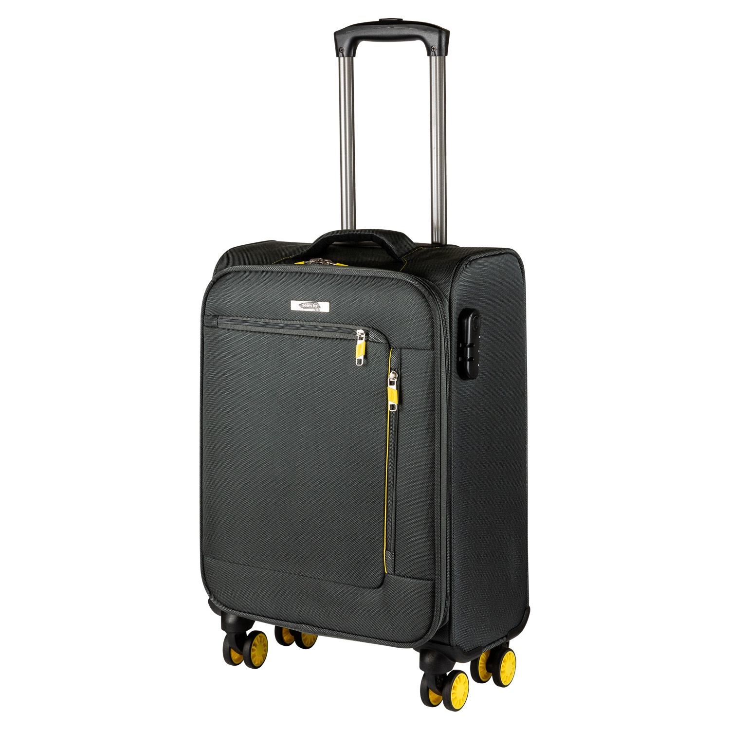 Чемодан тканевый Selecta travel малый S 55 см, 2,2 кг