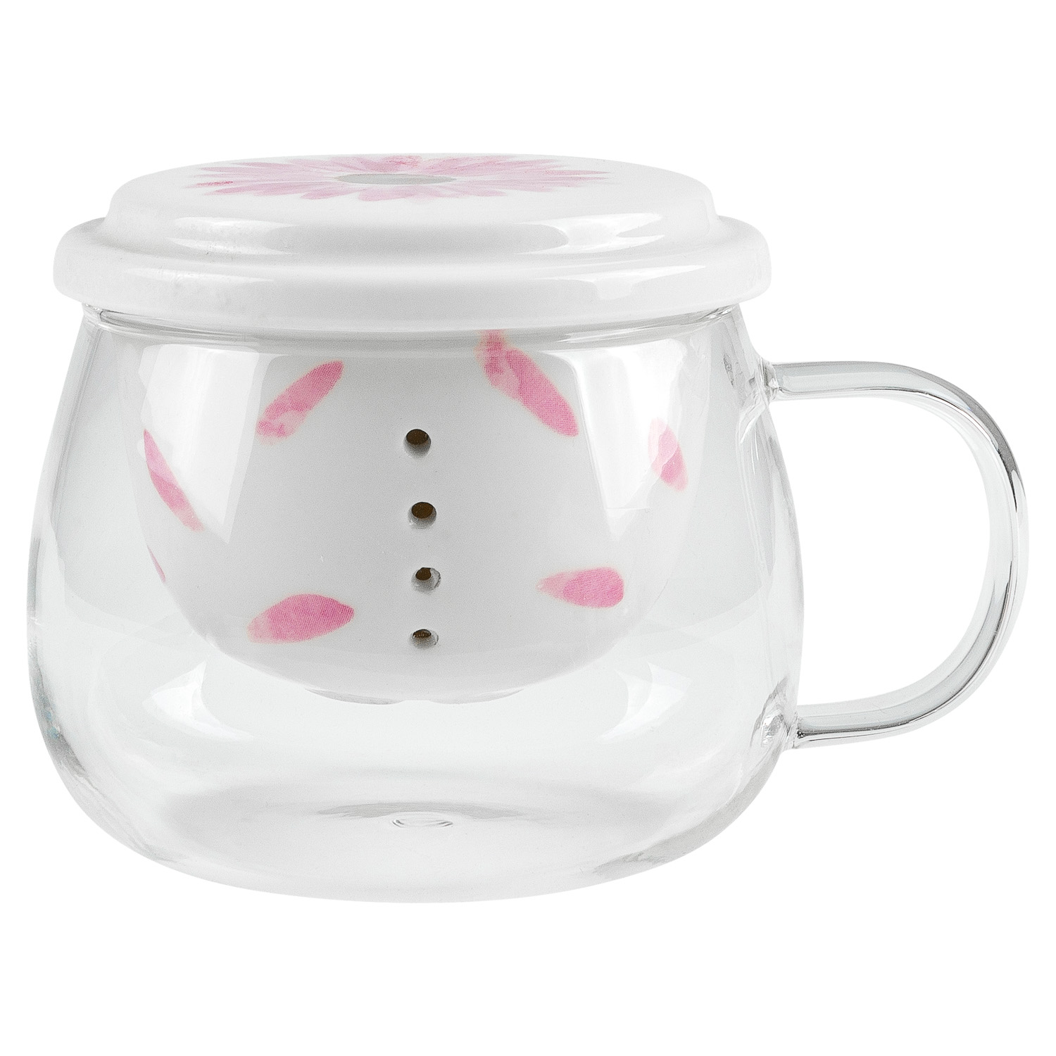 Кружка заварочная DOMEO 400 мл цвет в ассортименте