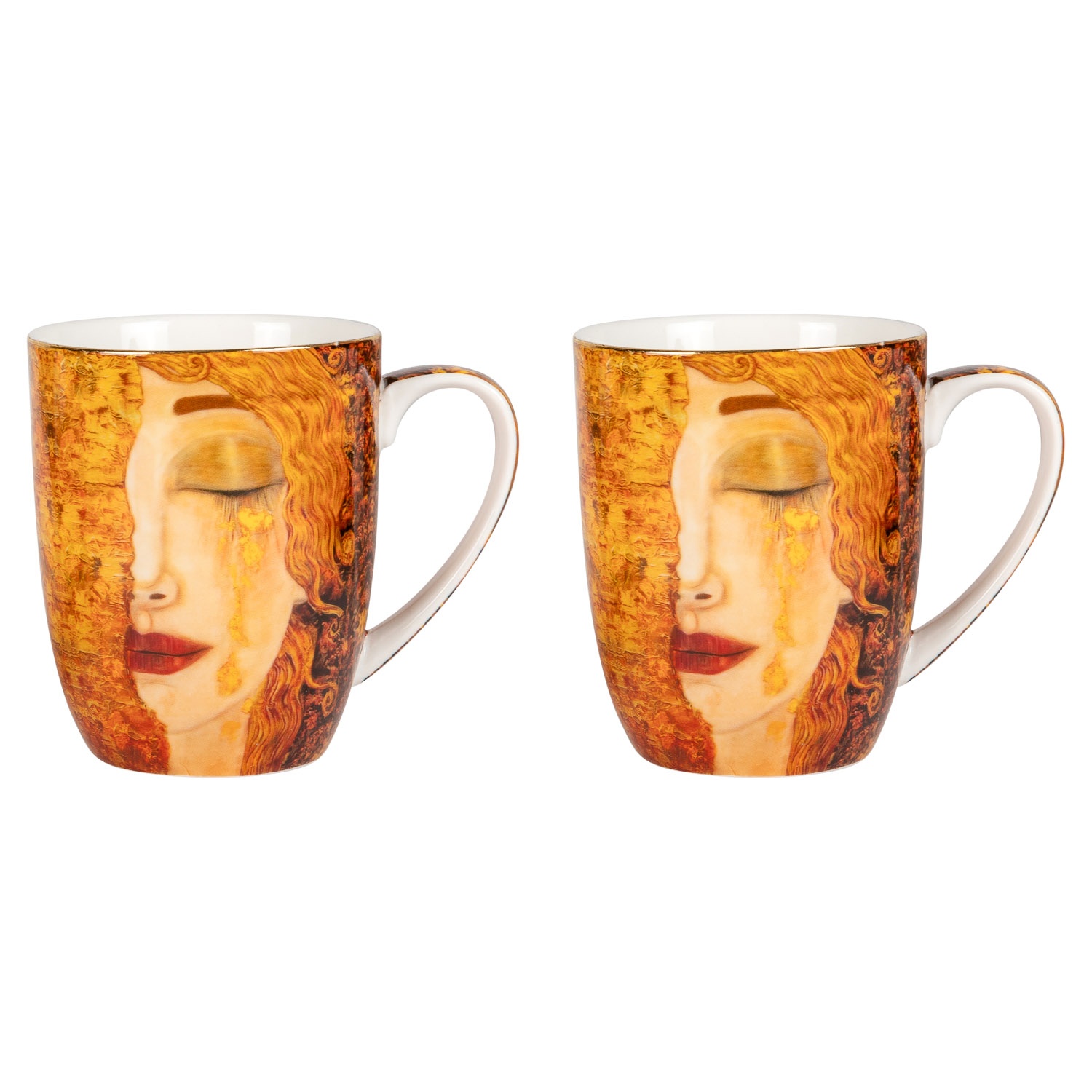 Набор кружек DOMEO «Искусство» 2 шт. 400 мл