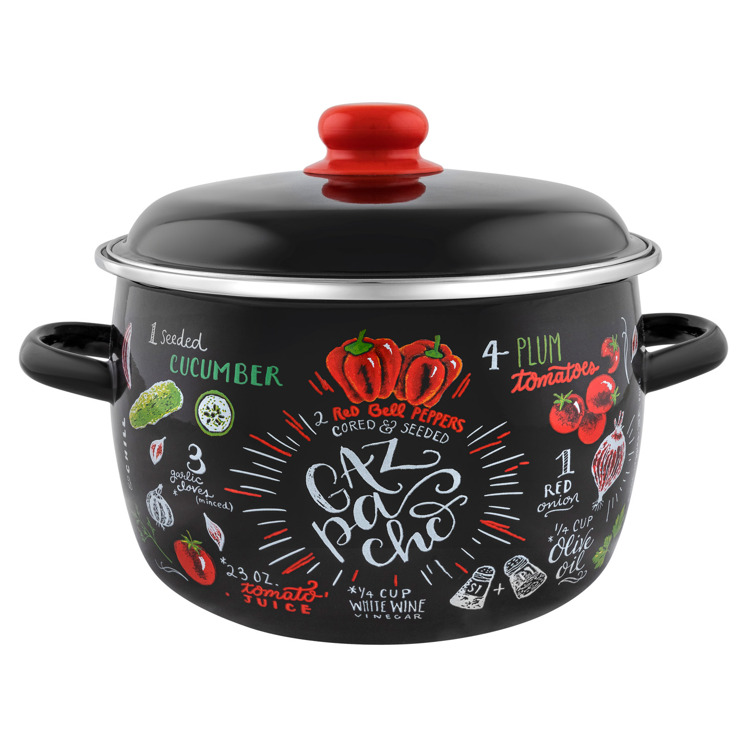 Кастрюля Appetite Gazpacho 5,5 л