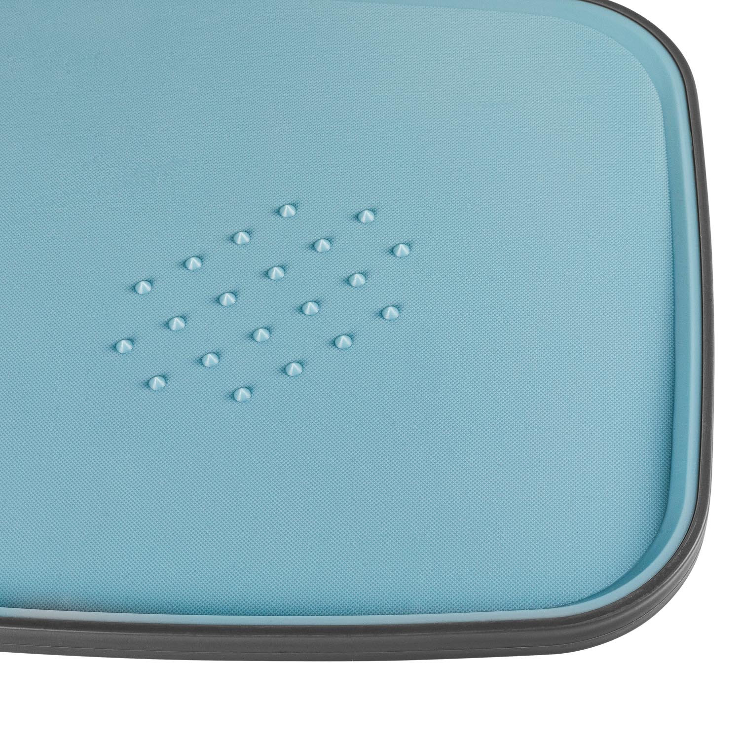 Доска разделочная DOMEO 37х27 см пластиковая голубого цвета