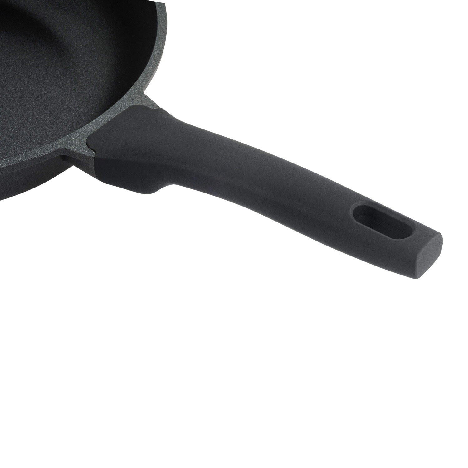 Сковорода DOMEO Graphite 28 см с антипригарным покрытием