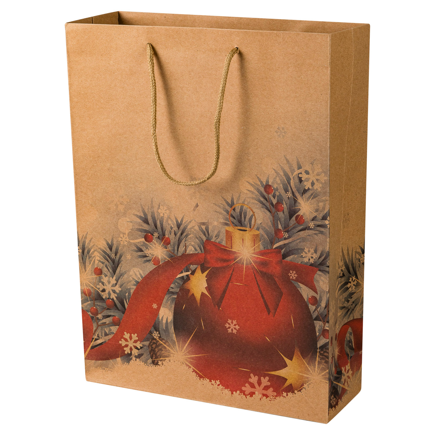 Пакет подарочный Selecta Christmas 15x20x6 см в ассортименте