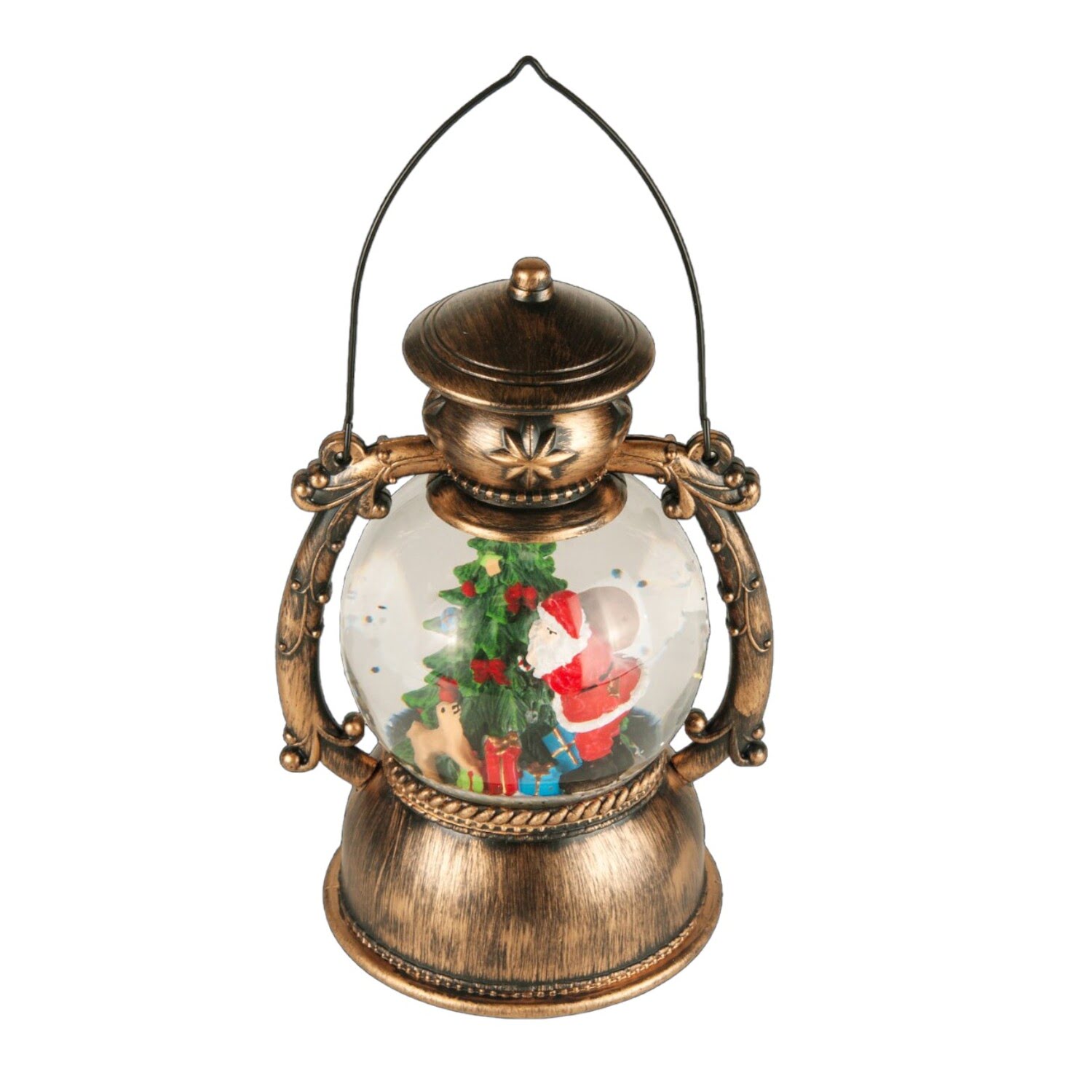 Фонарь декоративный Selecta Christmas с подсветкой  20,5см
