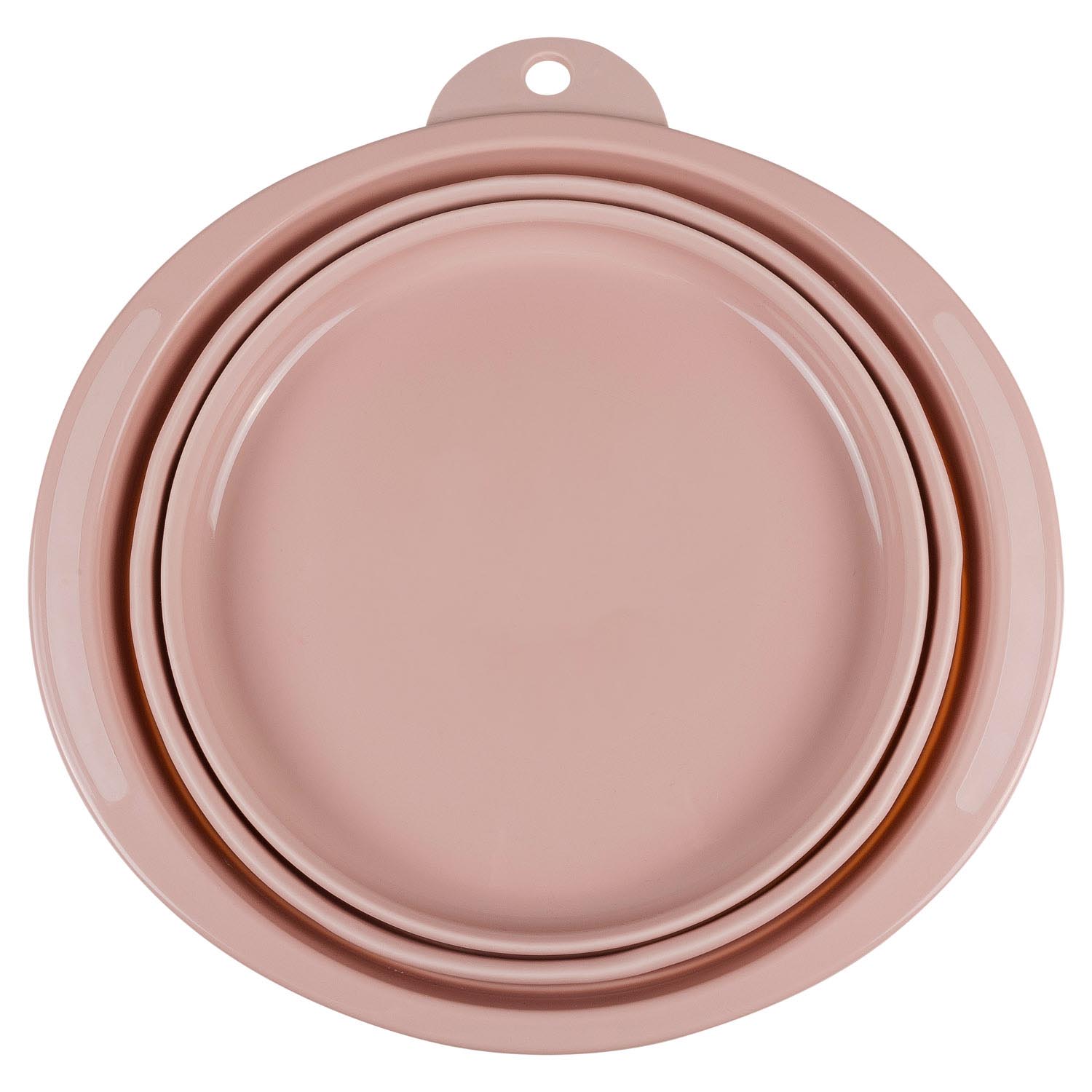 Таз складной Selecta 13 л персикового цвета