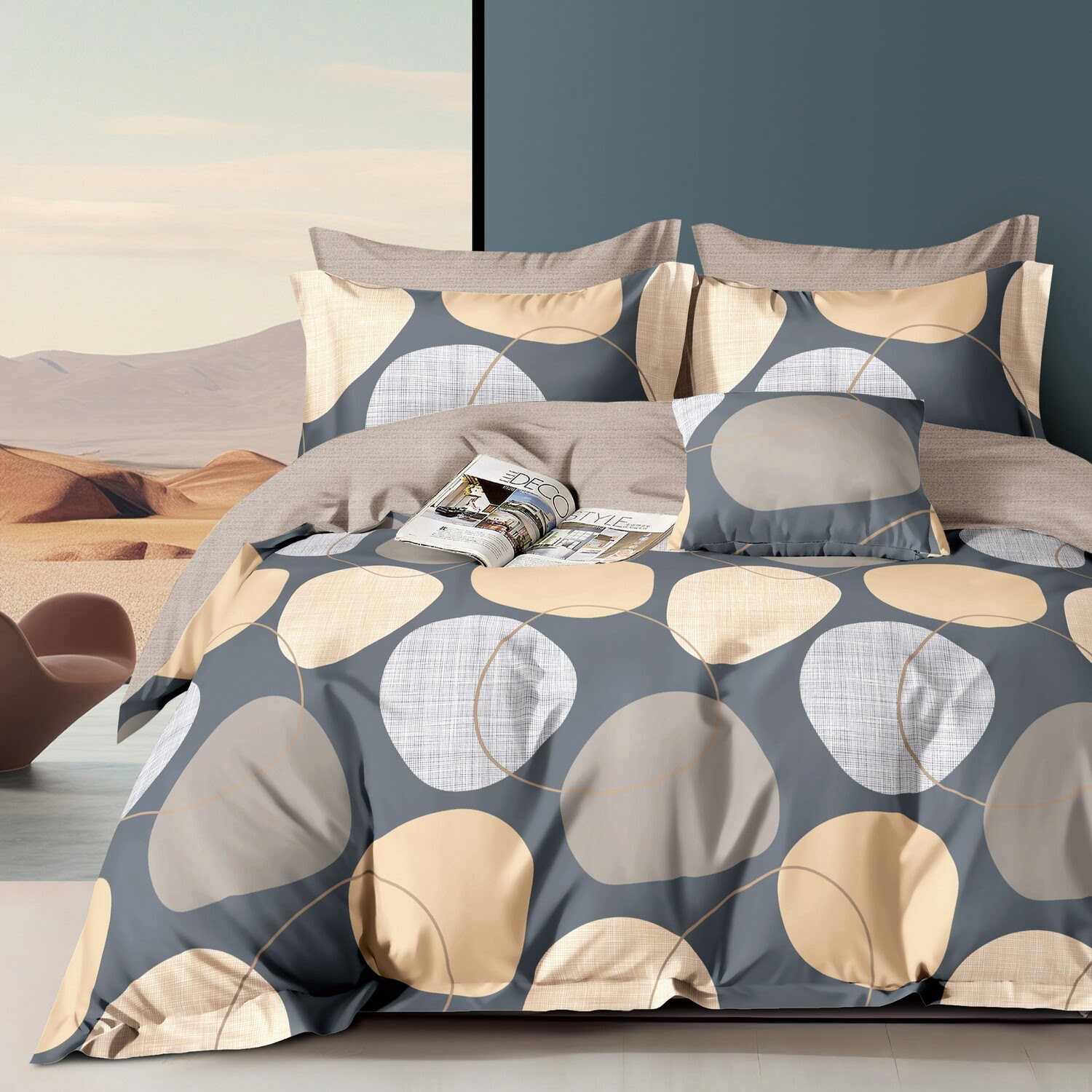 Комплект постельного белья Selecta NIKA сатин 1,5-спальный