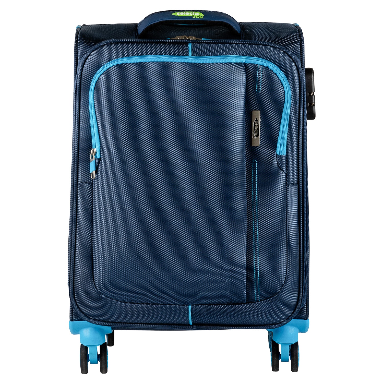 Чемодан тканевый Selecta travel малый S 55 см, 2,2 кг