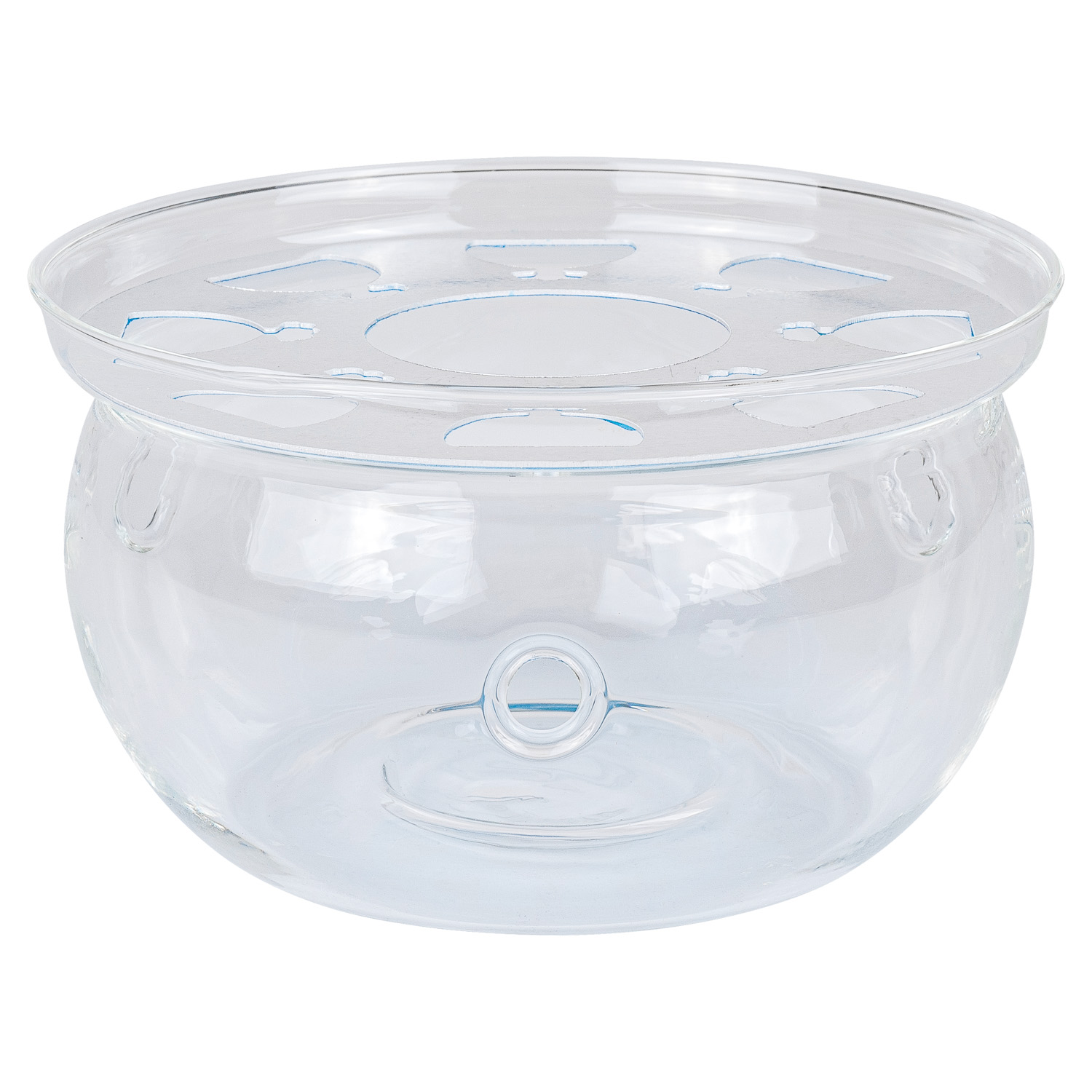 Подставка подогреватель DOMEO 12,5х12,5х7 см из стекла