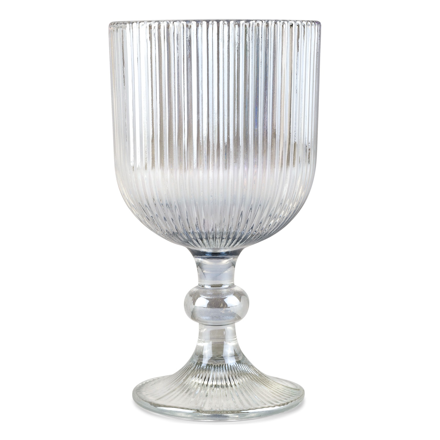 Набор бокалов для вина DOMEO «Грани Жемчужный» 6 шт. 350 мл