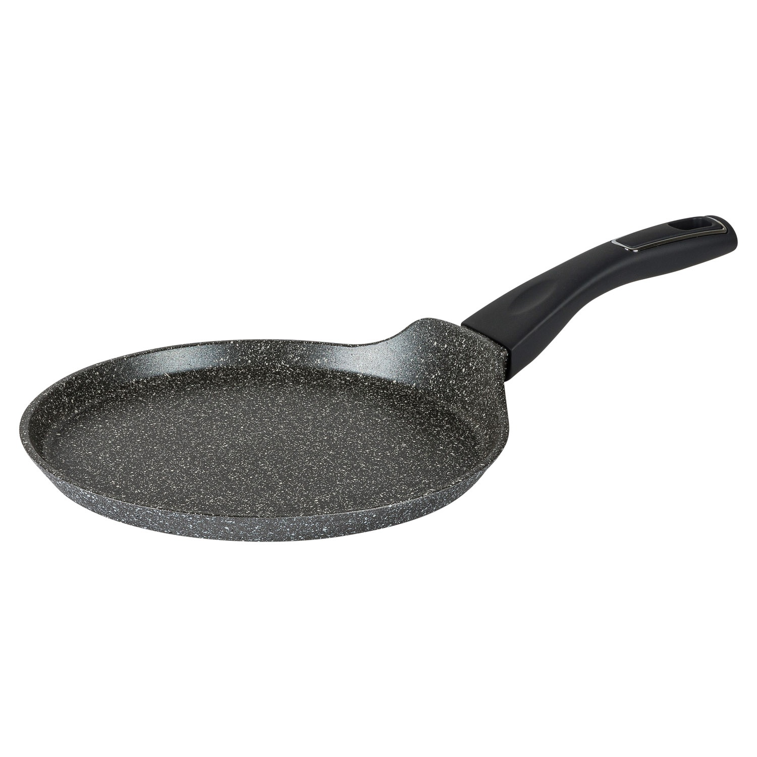 Сковорода блинная DOMEO «Серый мрамор» 22 см
