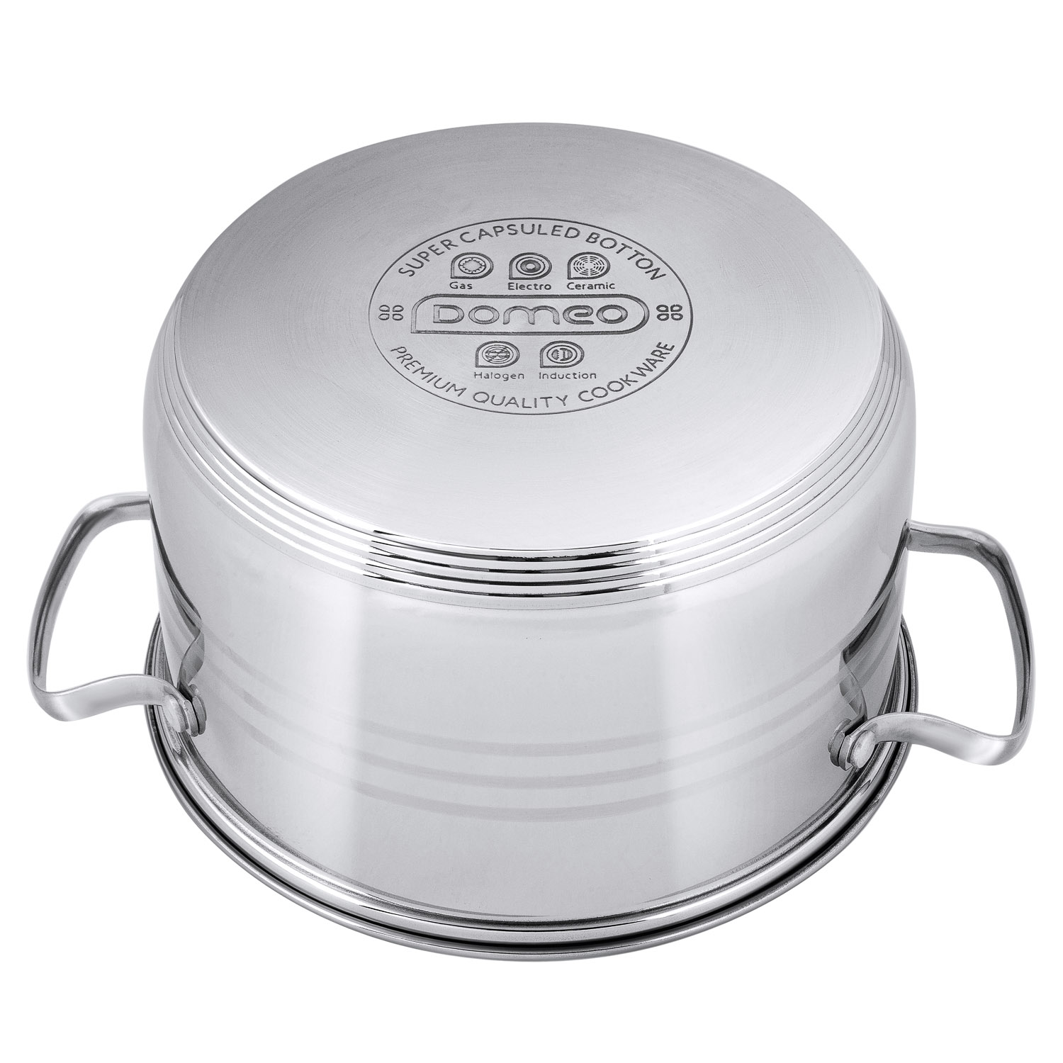 Кастрюля с крышкой DOMEO Naturel 5,1 л