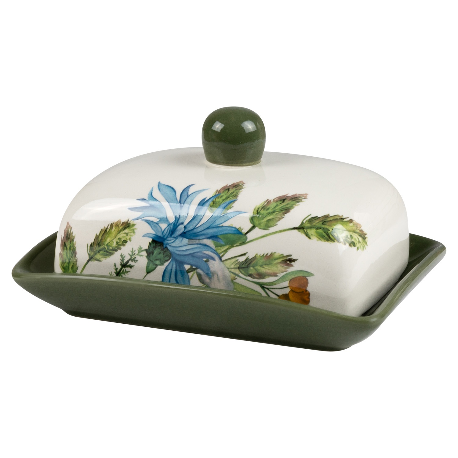 Масленка керамическая DOMEO «Ботаника»