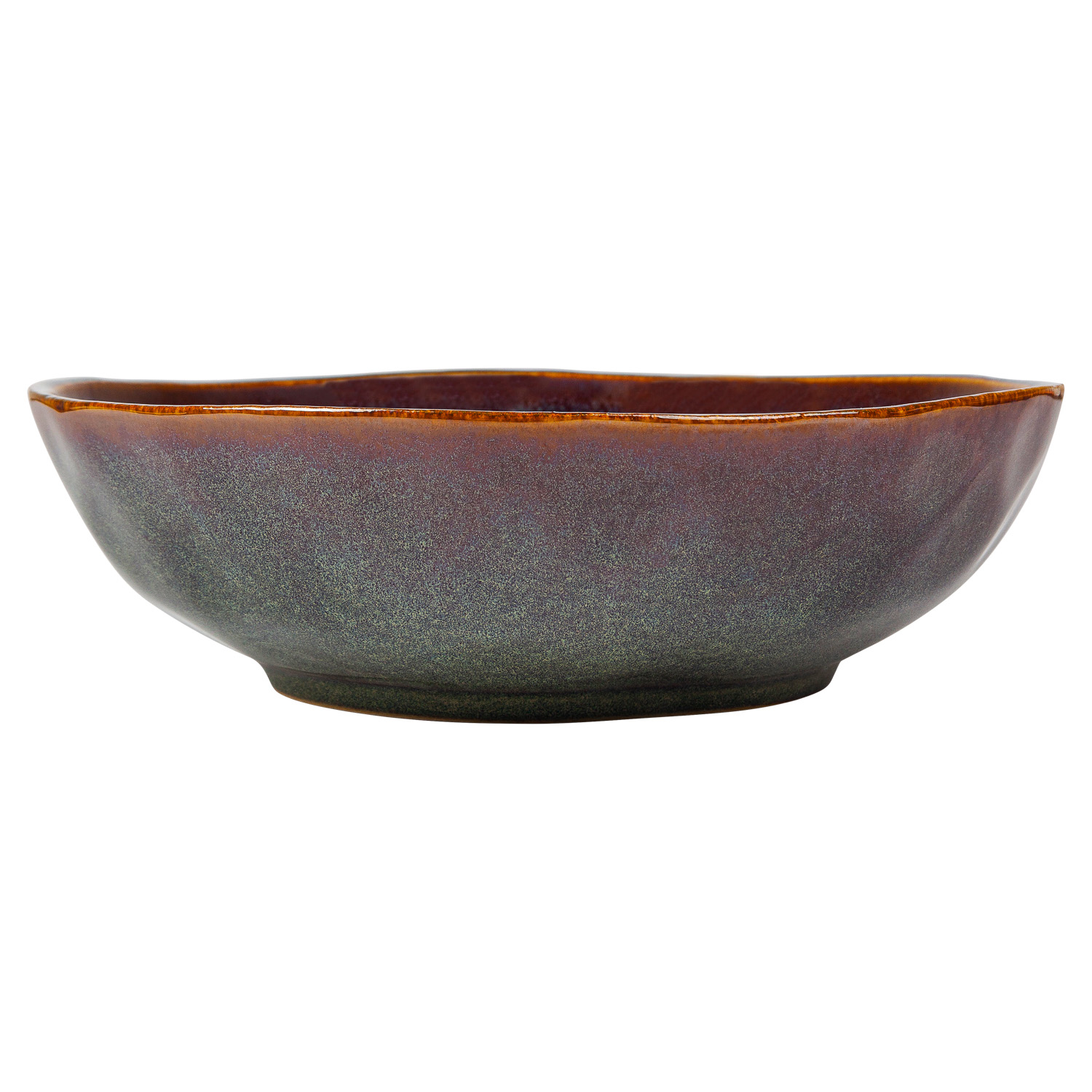 Тарелка глубокая DOMEO «Органик темный» 18,5 см