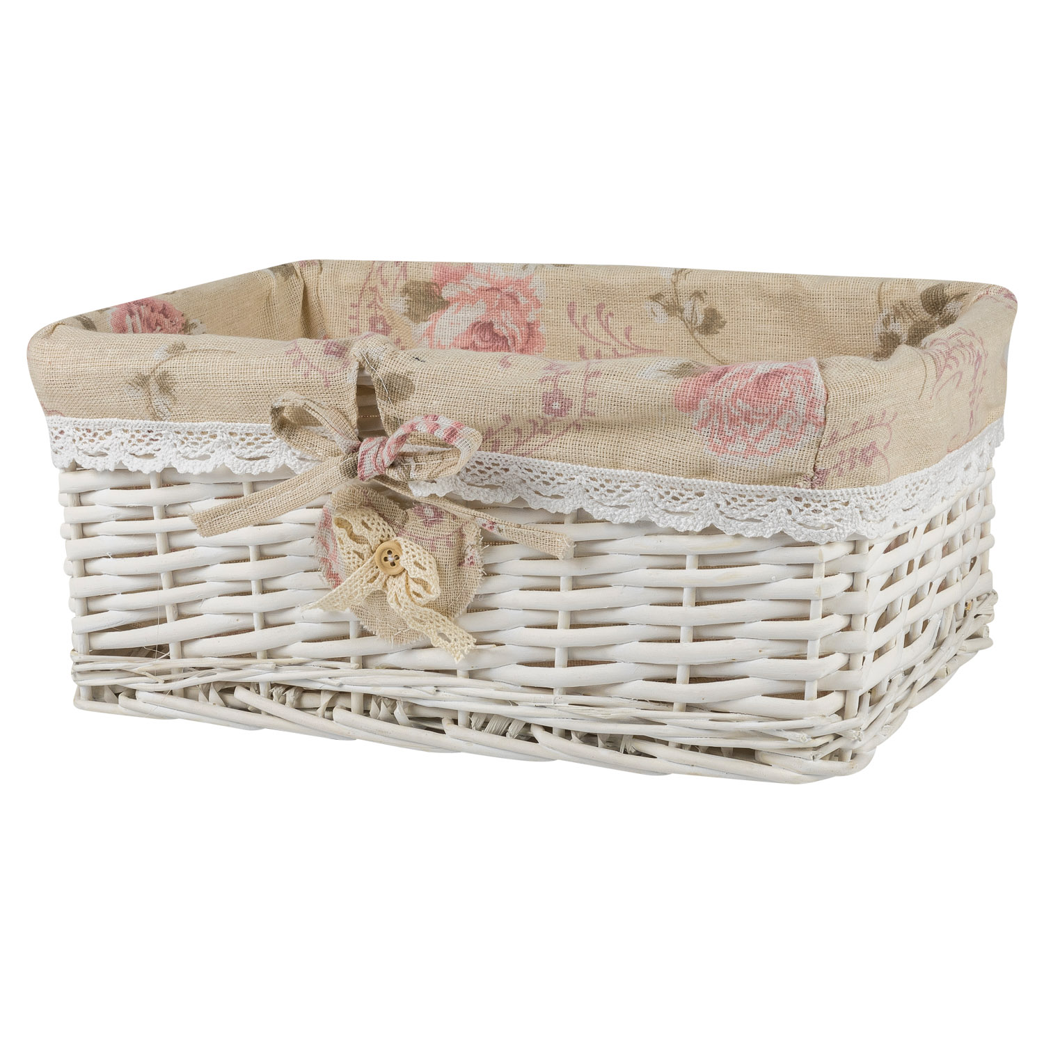 Корзина для хранения Selecta 34x23x14 см цвет в ассортименте