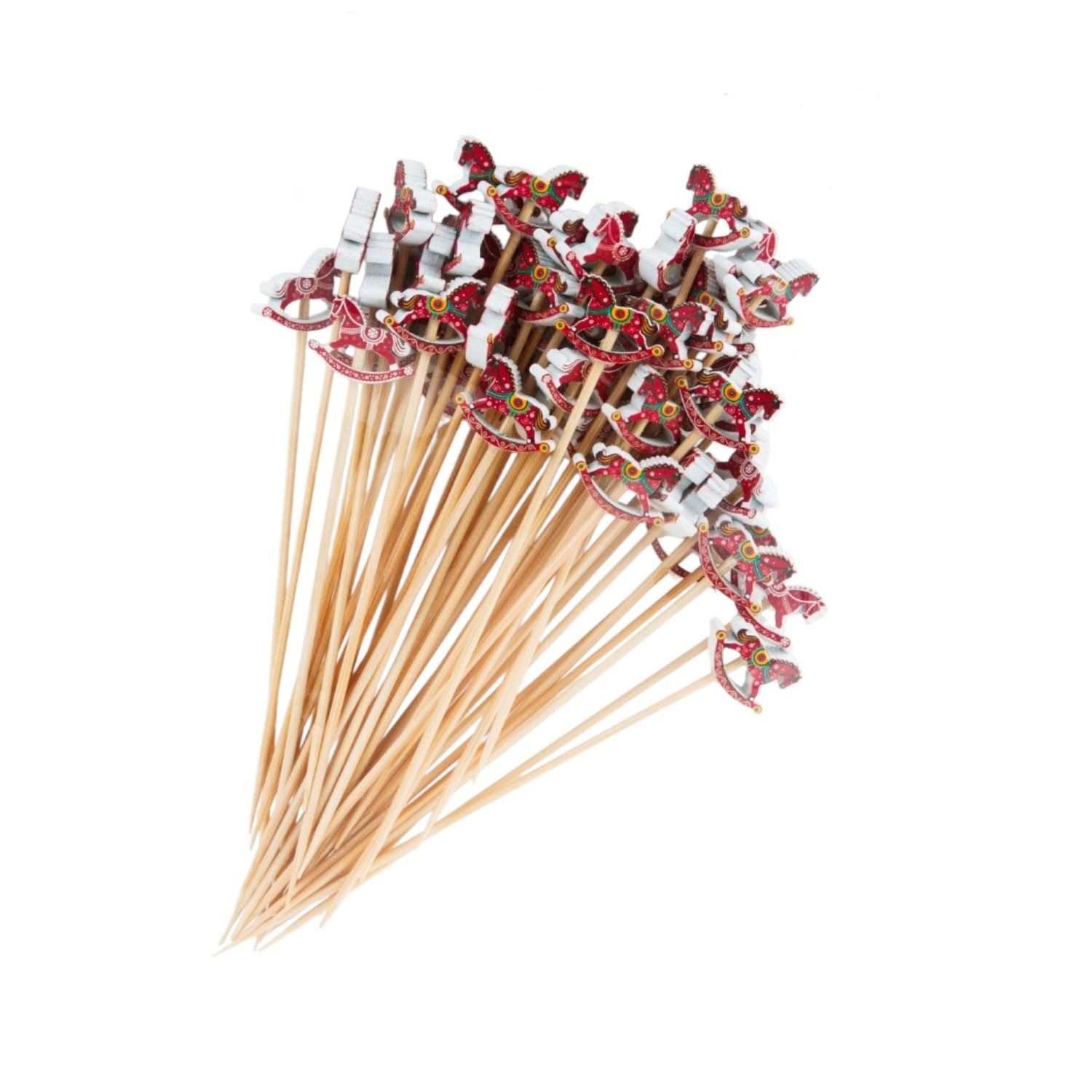 Пики декоративные Selecta Christmas «Лошадки» 