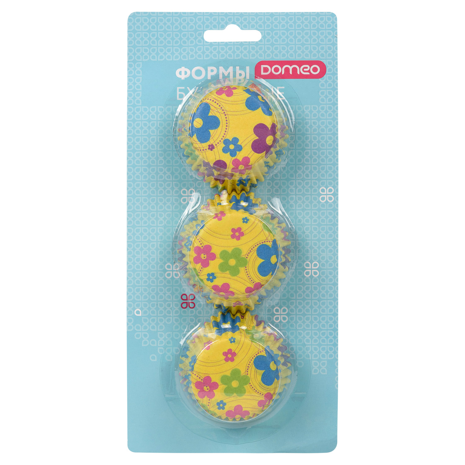 Формы для выпечки DOMEO «Дуэт» 75 шт. бумажные цвет в ассортименте