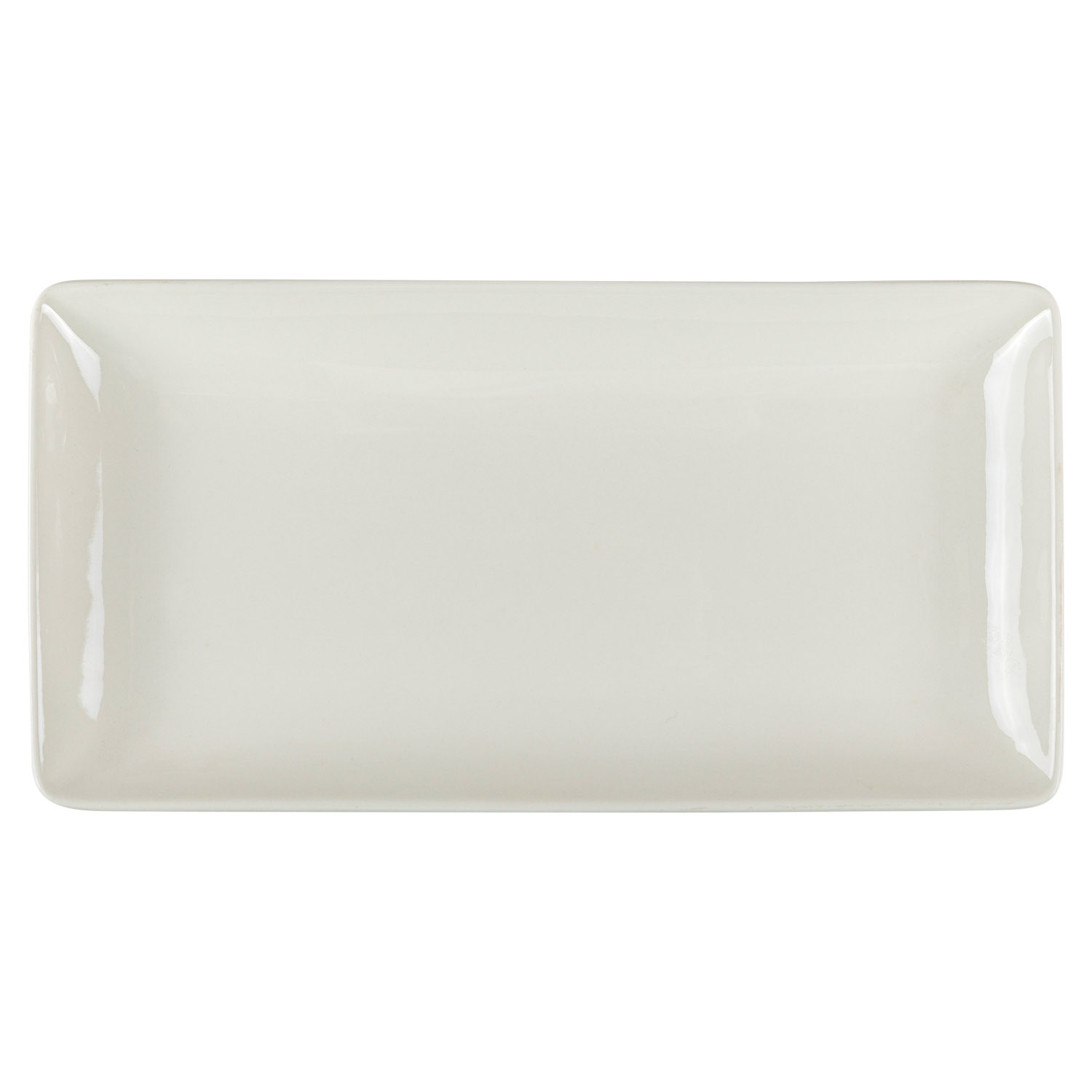 Блюдо для сервировки DOMEO «Белая классика» 31x15x6 см