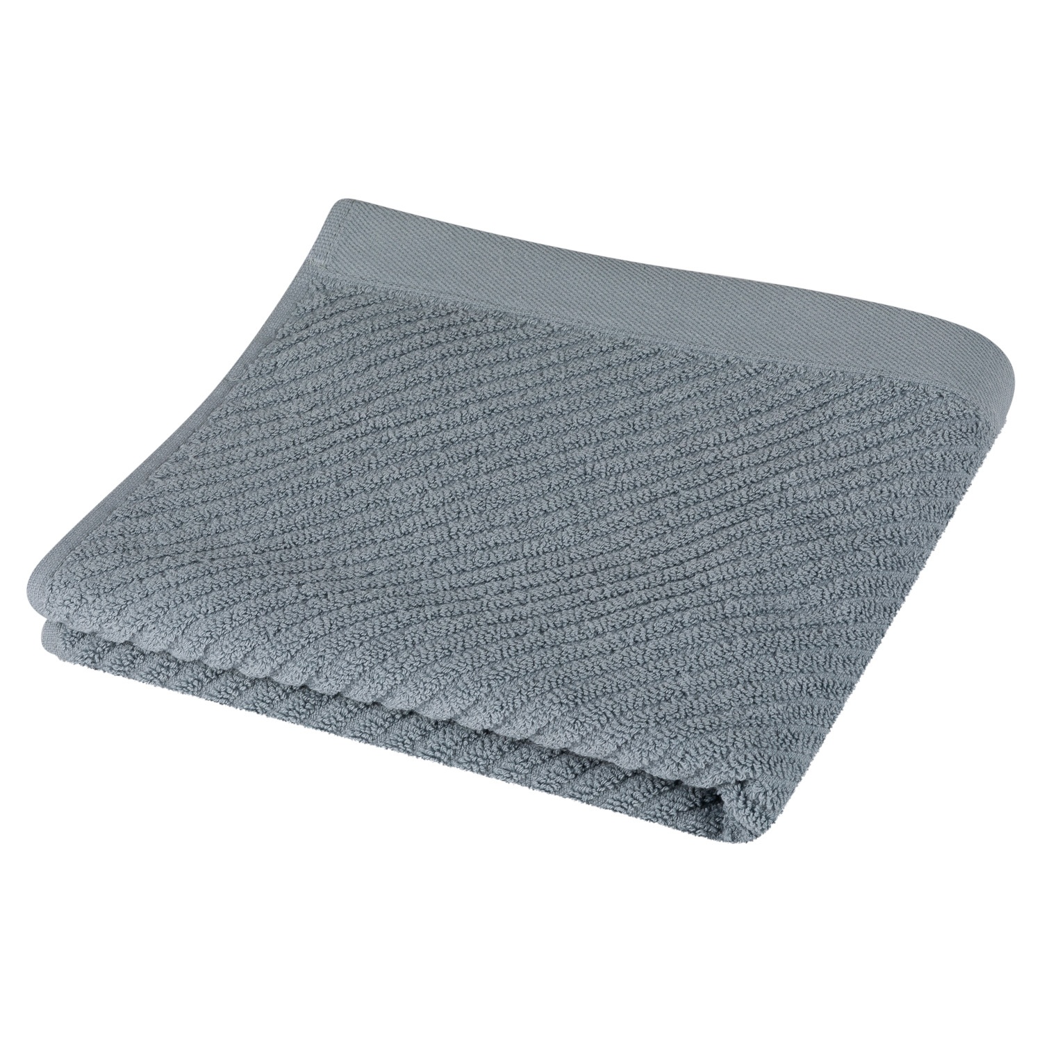 Полотенце Selecta «Аннаси» 50x90 см серо-голубого цвета