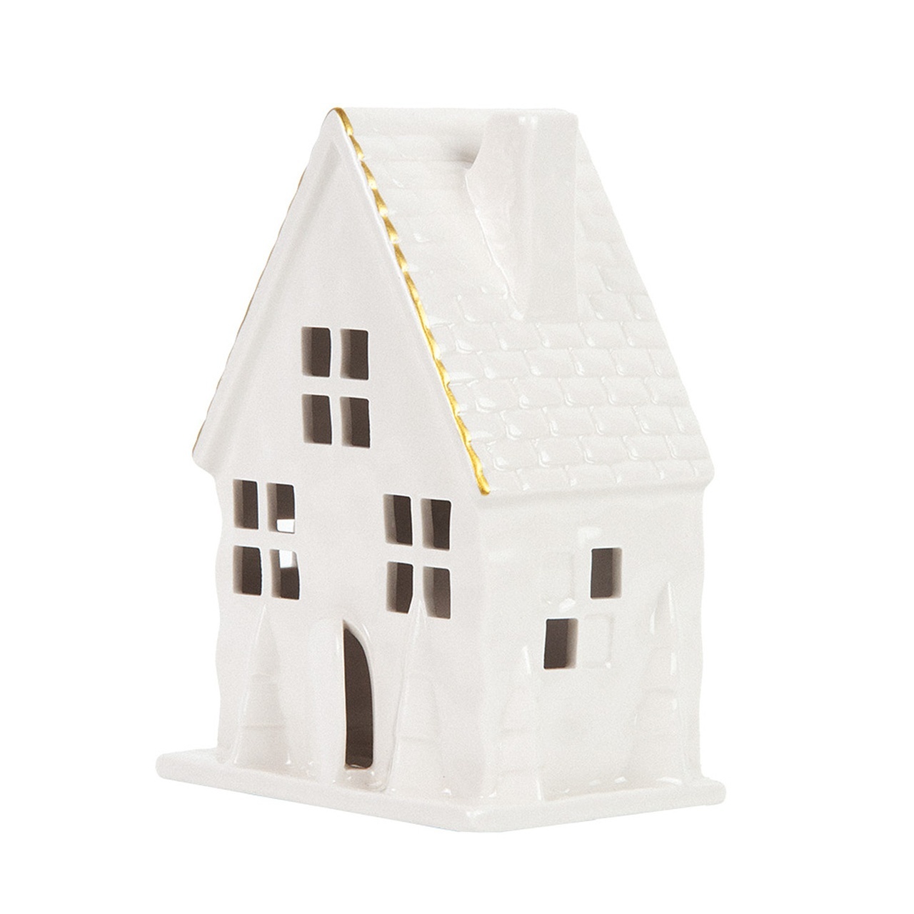 Фигурка декоративная Selecta Christmas домик с подсветкой