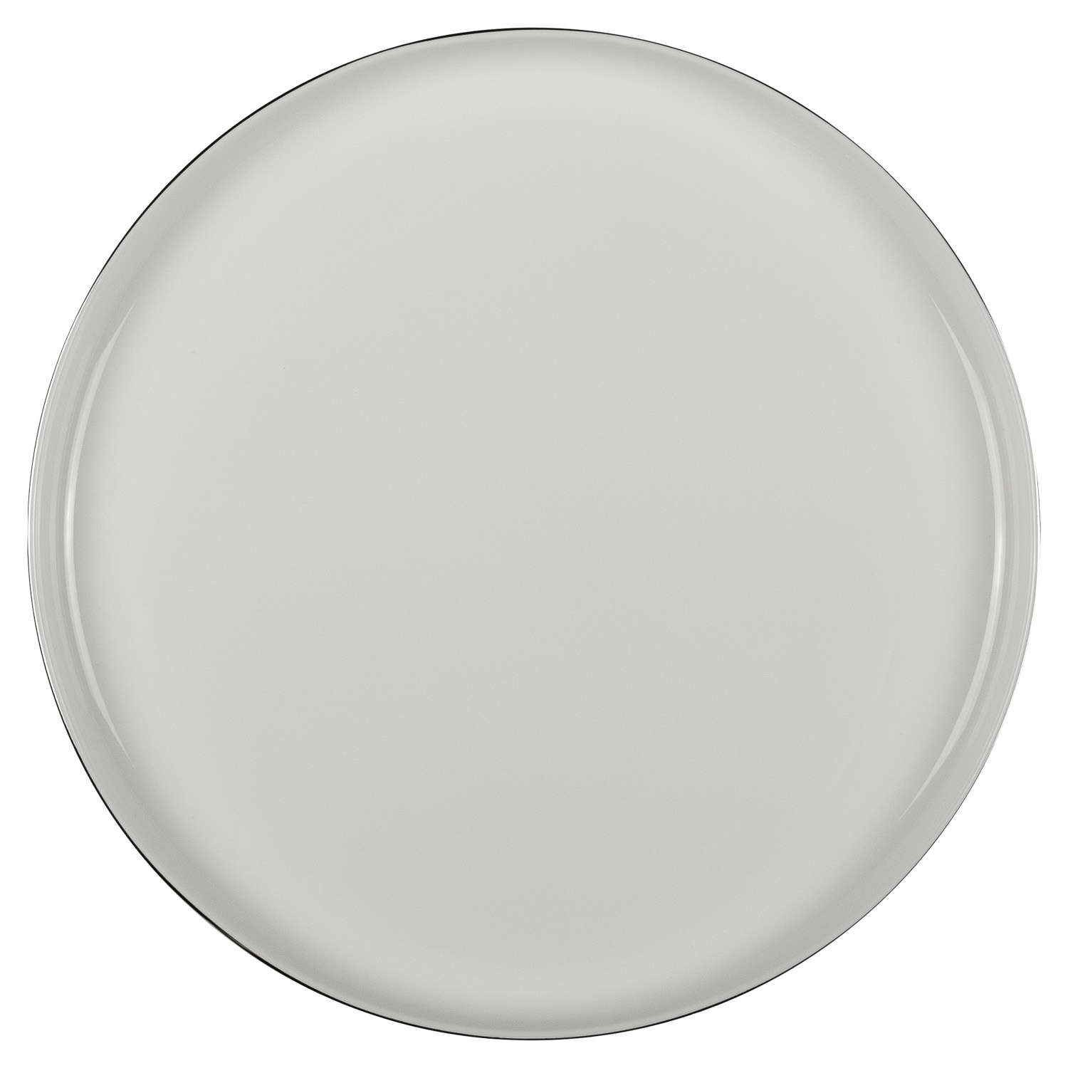 Тарелка обеденная DOMEO Style silver line 26,5 см