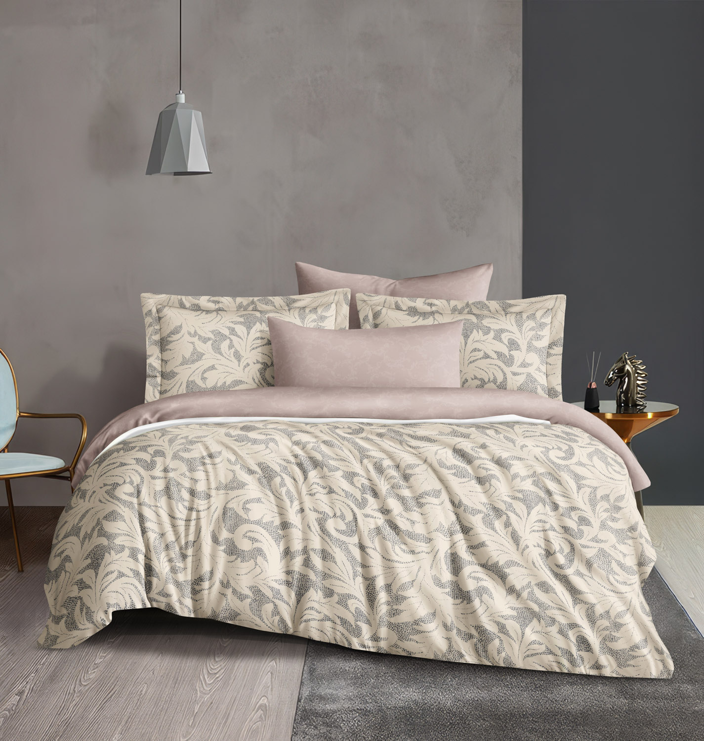 Комплект постельного белья Cleo Satin de Luxe дуэт