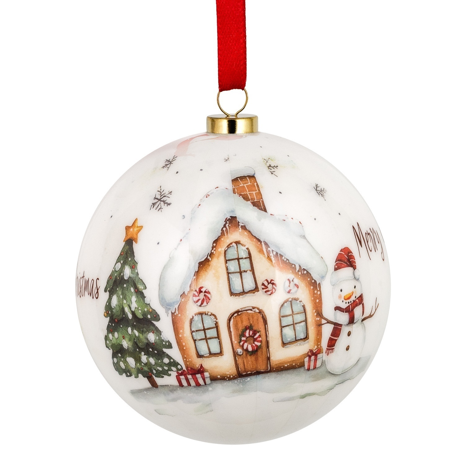 Набор ёлочных шаров Selecta Christmas 7,5 см 3 шт.