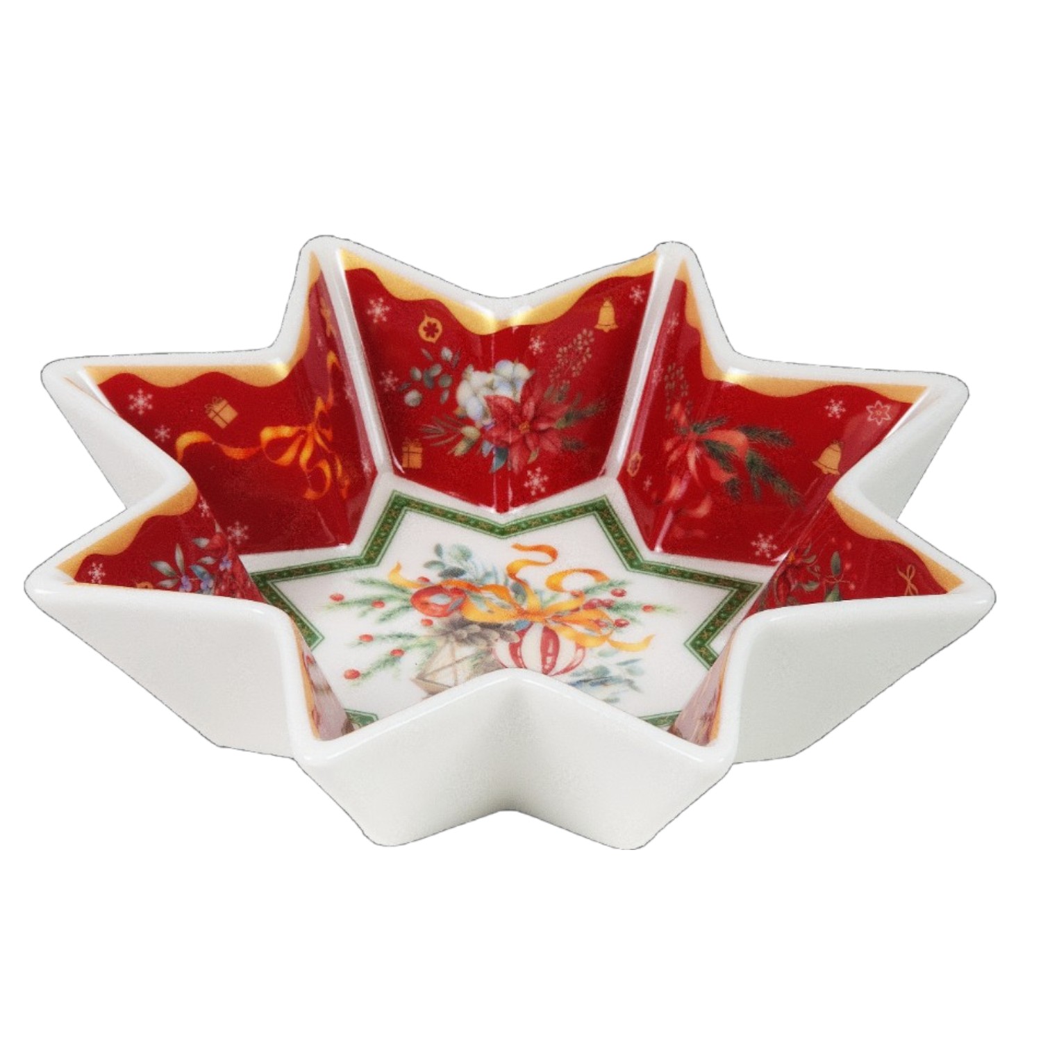 Салатник-звезда Selecta Christmas "Новогоднее волшебство"  17см