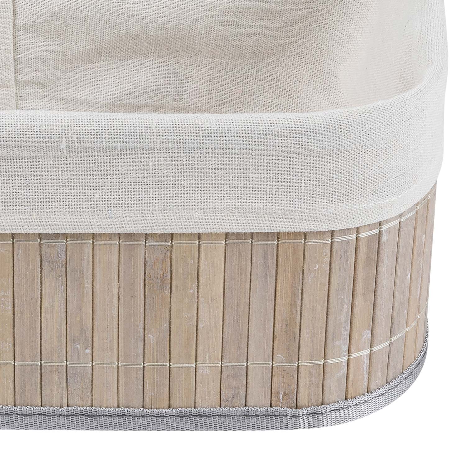 Корзина для хранения Selecta 33x20x14 см серого цвета